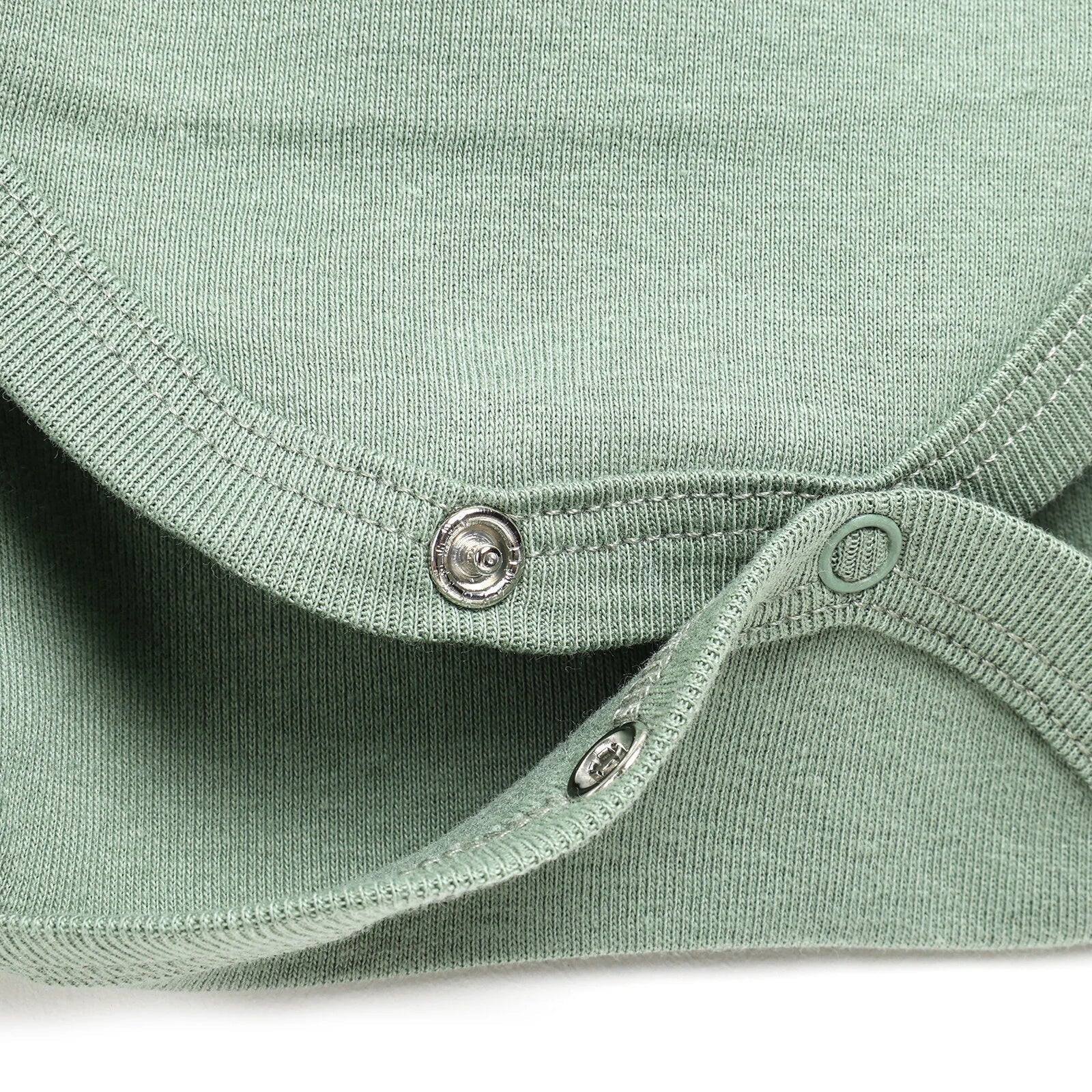 Motherlove Newborn Organic Sleeve Bodysuit - Dark Green - mezetto ebebek ebebek