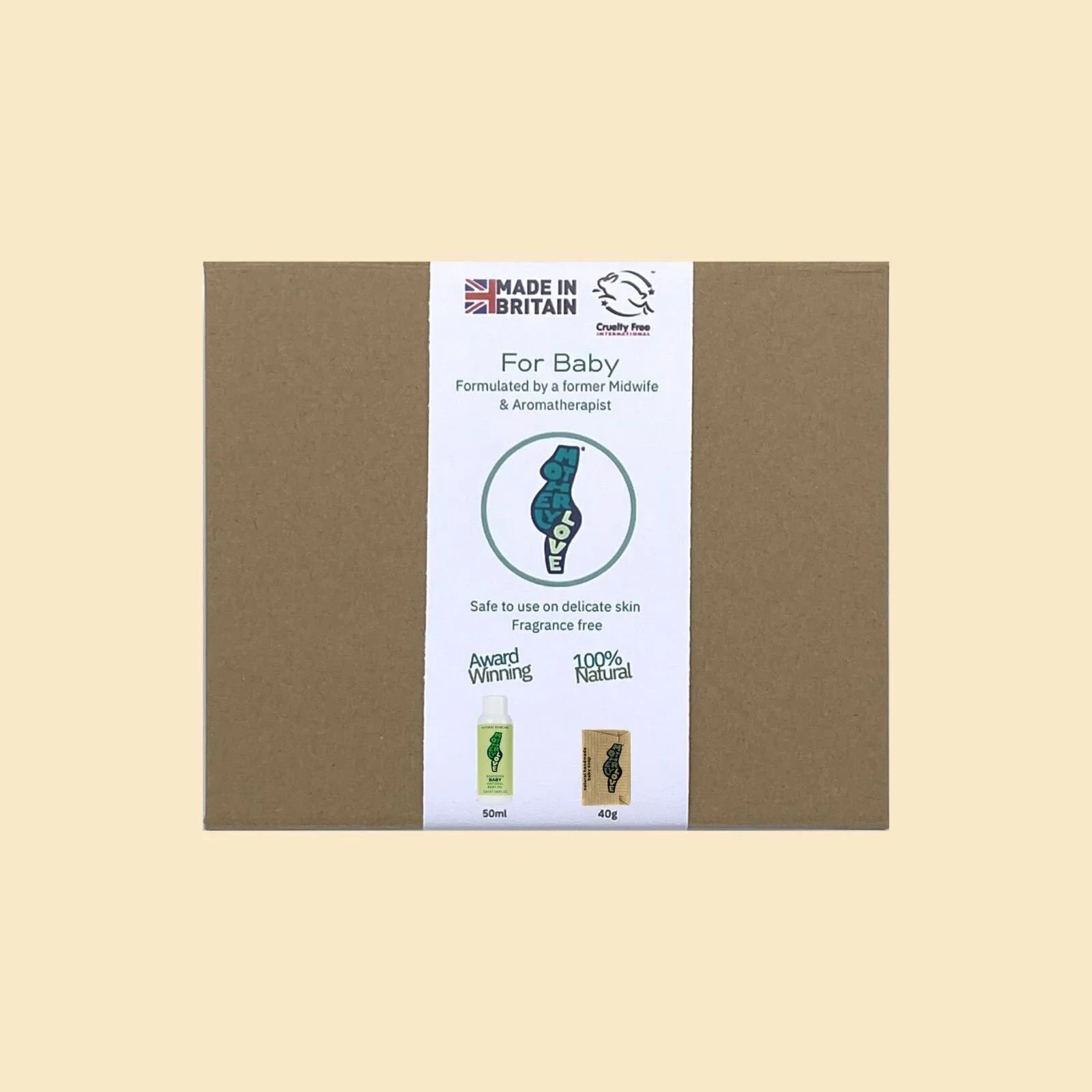 Motherlylove Green & Natural For Baby Gift Box - mezetto ebebek ebebek