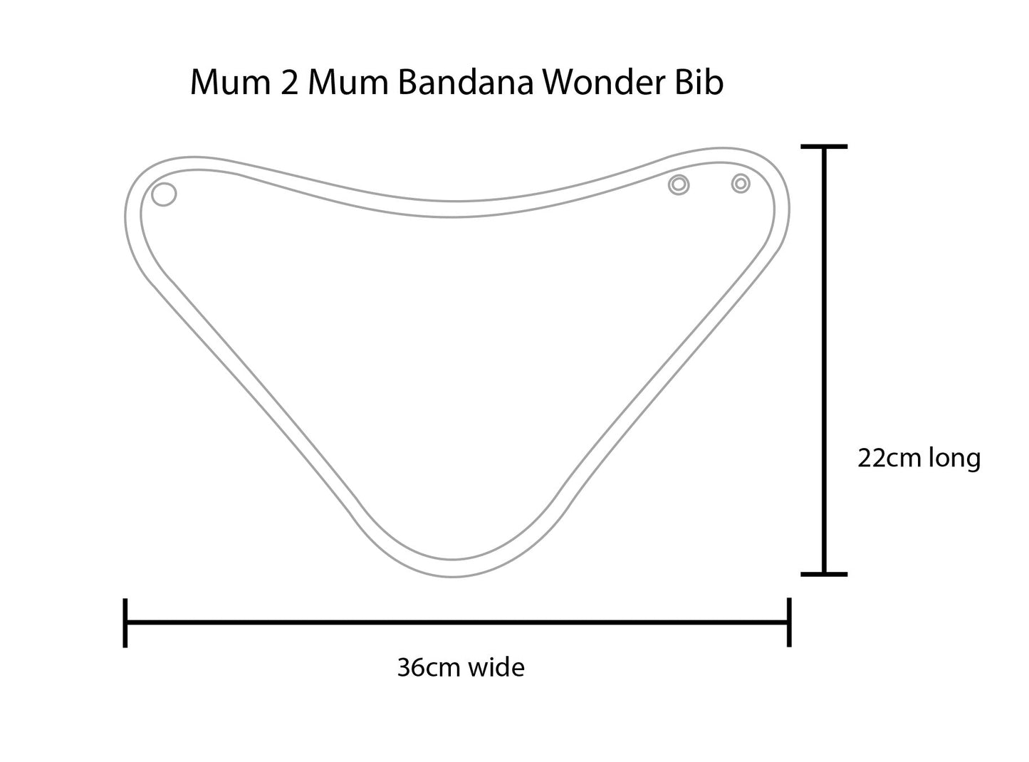 Mum 2 Mum Bandana Style Wonder Bib - 22 Colours - mezetto Baby&More Baby&More
