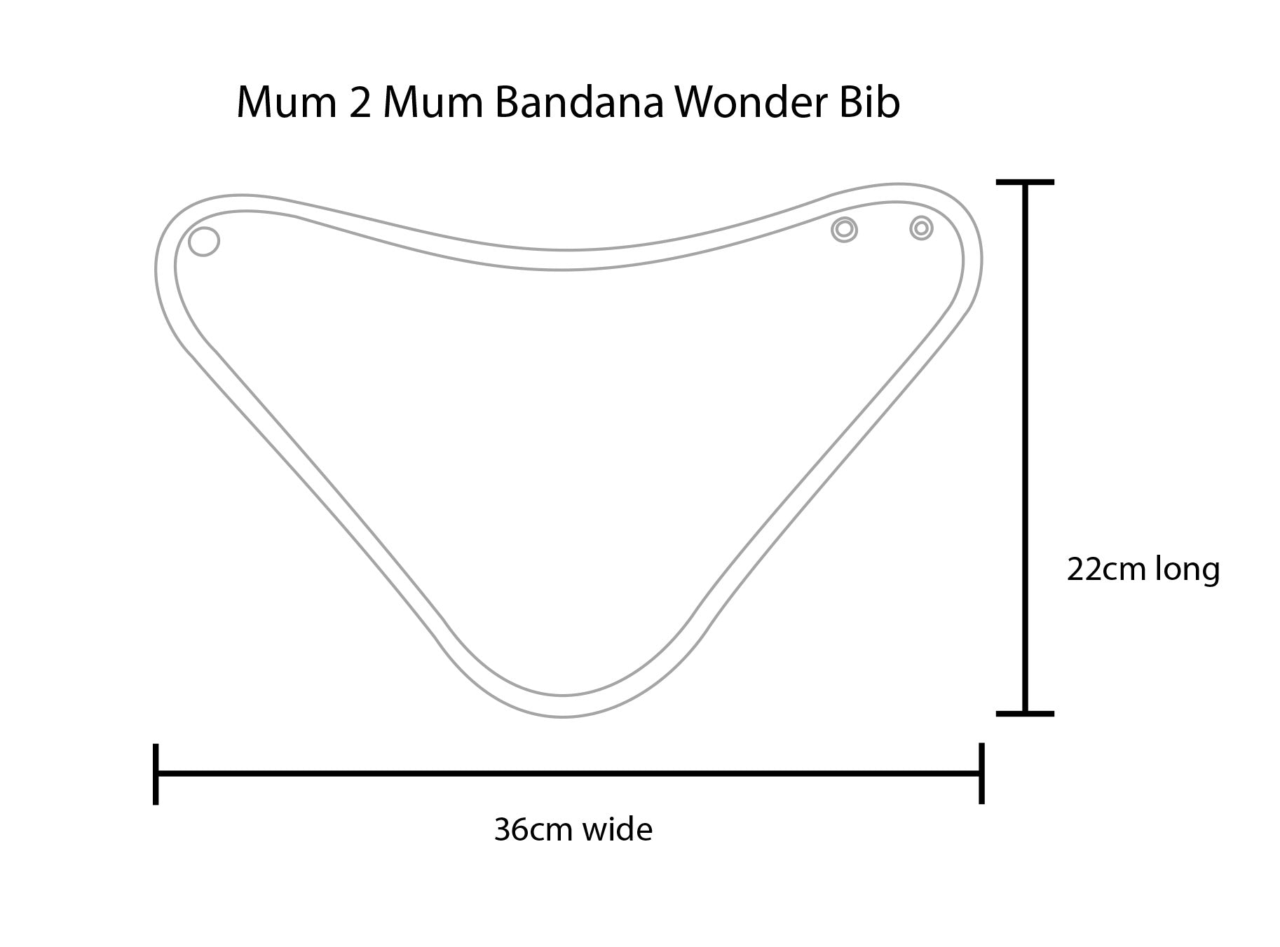 Mum 2 Mum Bandana Style Wonder Bib - 22 Colours - mezetto Baby&More Baby&More