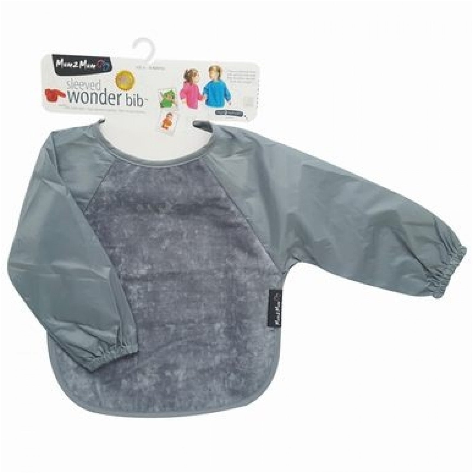 Mum 2 Mum Sleeved Wonder Bib - Two Sizes, 15 Colours - mezetto Baby&More Baby&More