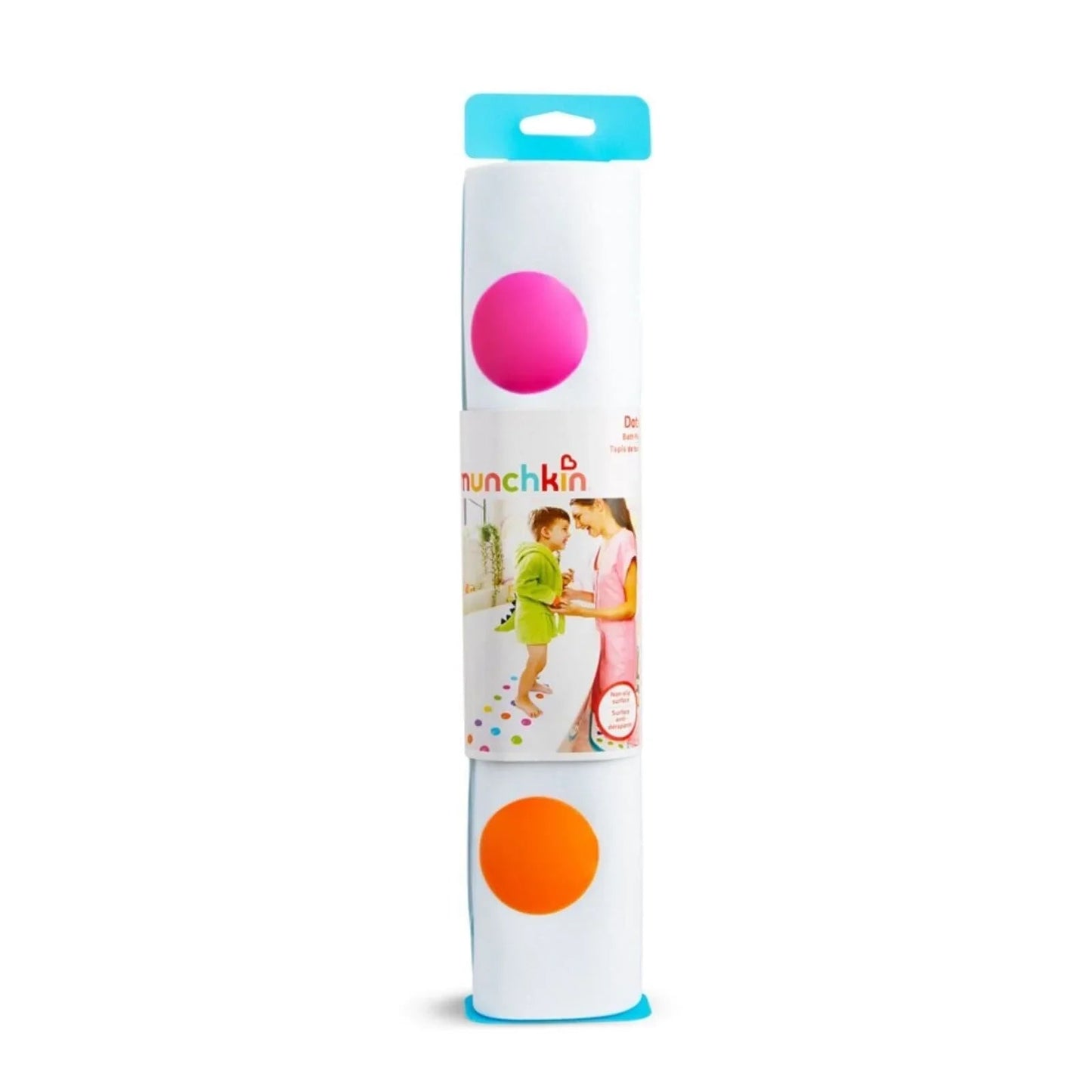 Munchkin Dandy Dots Non - Slip Baby & Toddler Bath Mat - mezetto ebebek ebebek