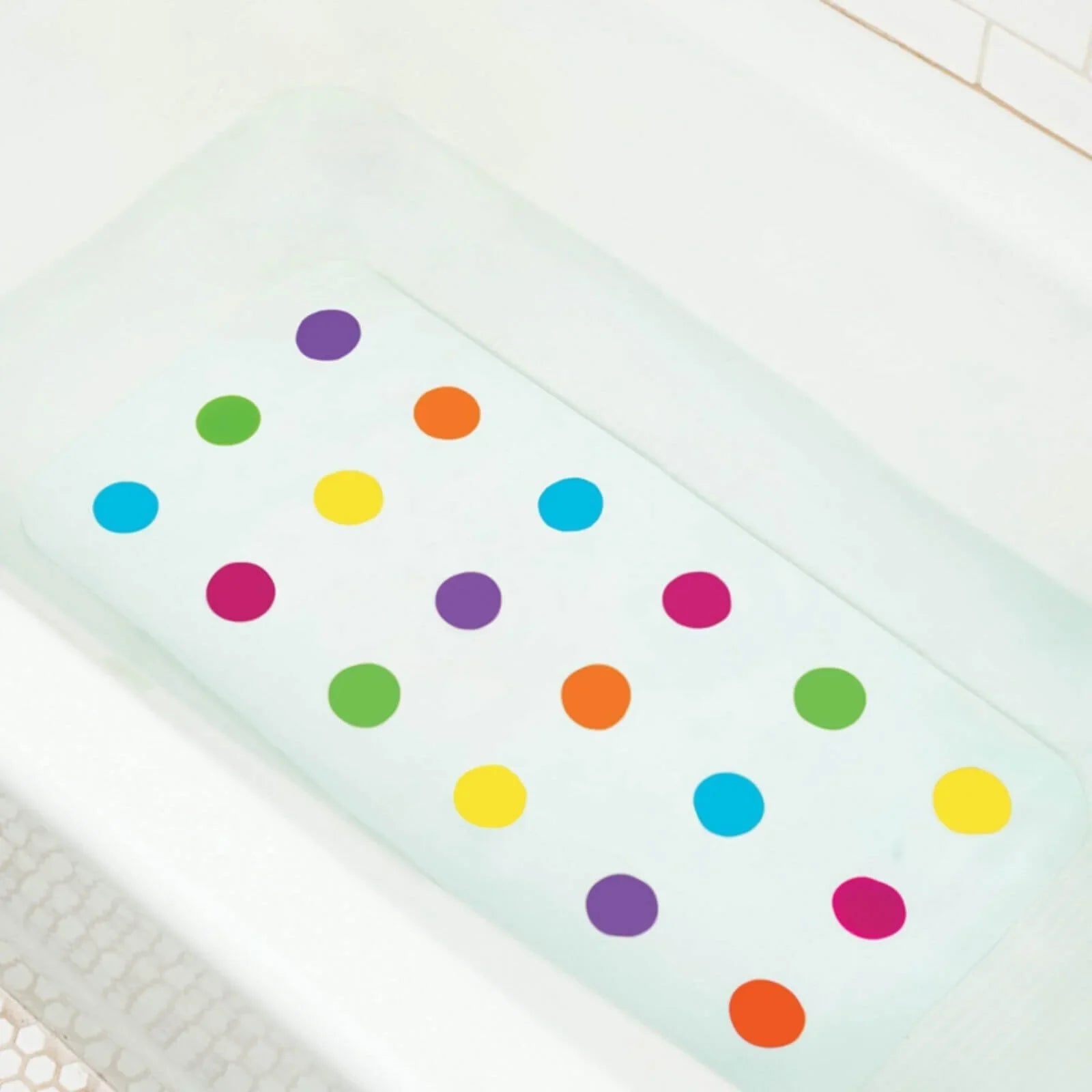 Munchkin Dandy Dots Non - Slip Baby & Toddler Bath Mat - mezetto ebebek ebebek