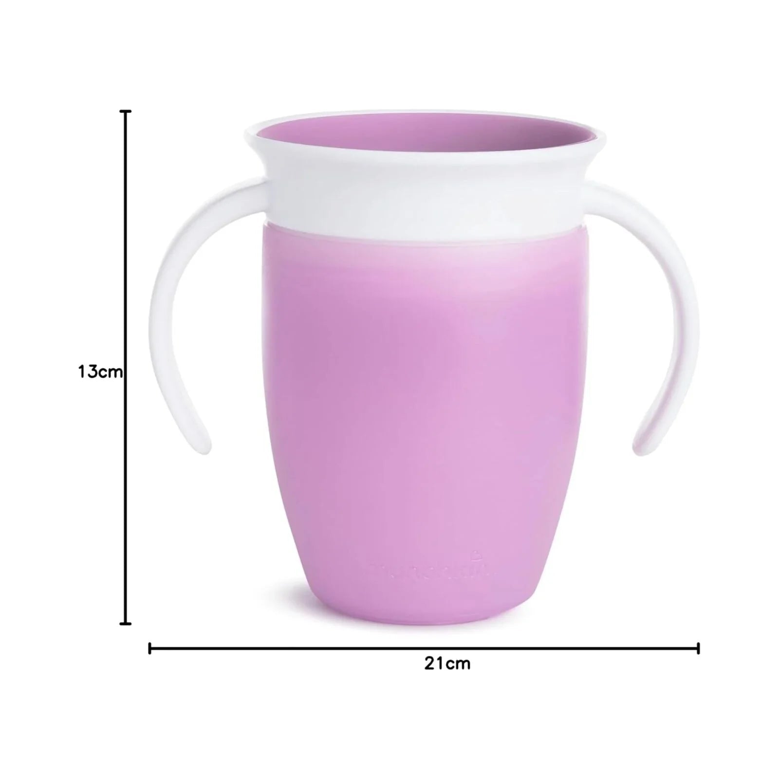 Munchkin Miracle 360 Trainer Cup 6+ months 207ml - Purple - mezetto ebebek ebebek