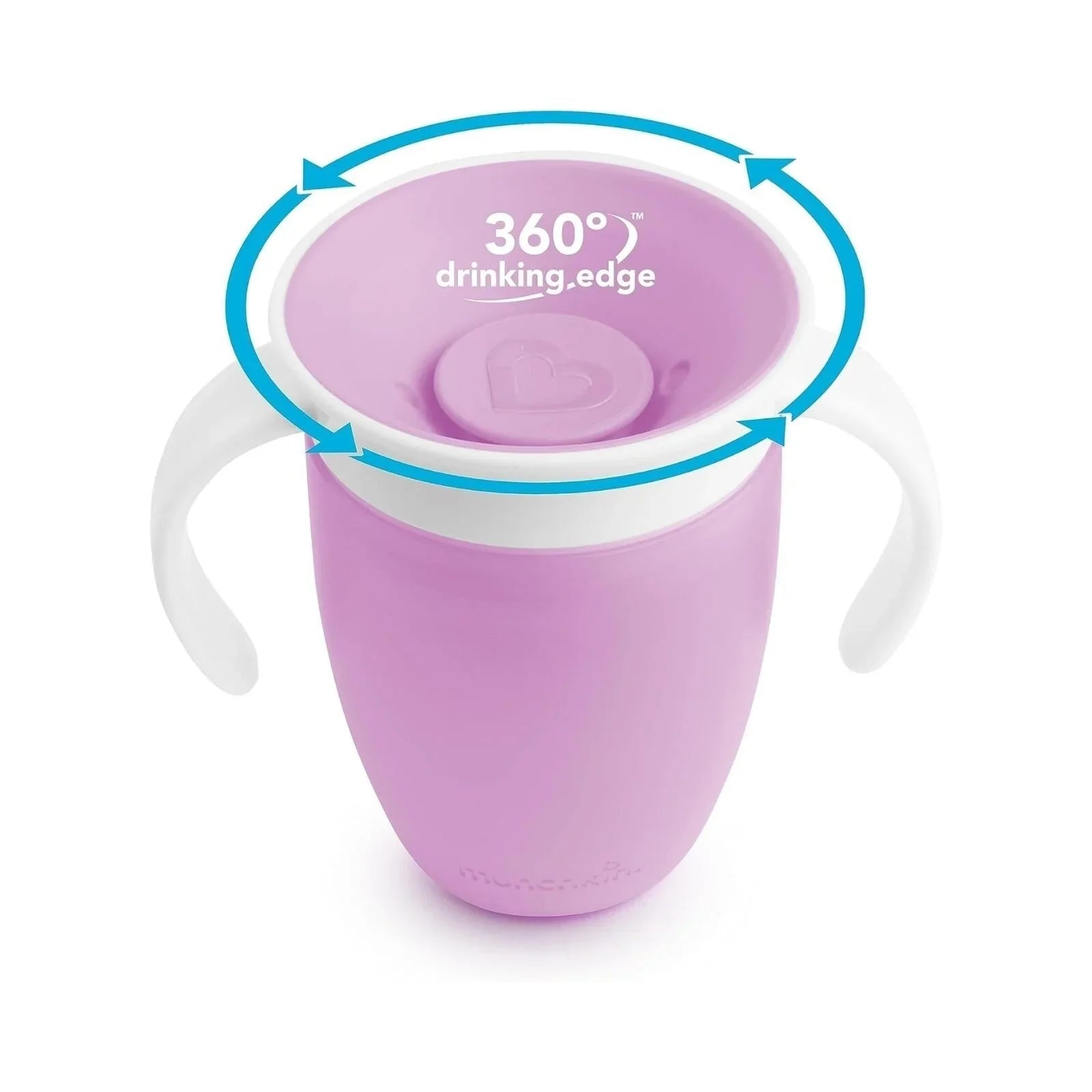Munchkin Miracle 360 Trainer Cup 6+ months 207ml - Purple - mezetto ebebek ebebek