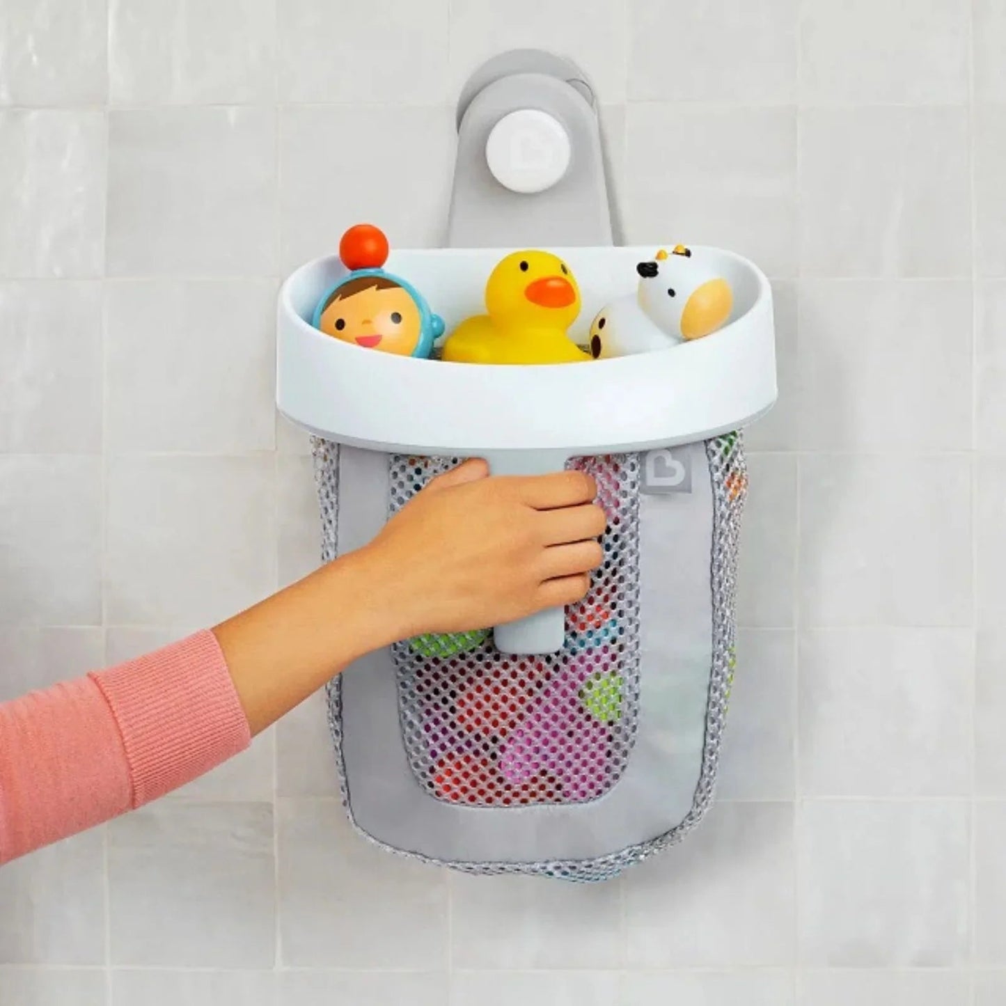 Munchkin Super Scoop Bath Toy Organiser - mezetto ebebek ebebek