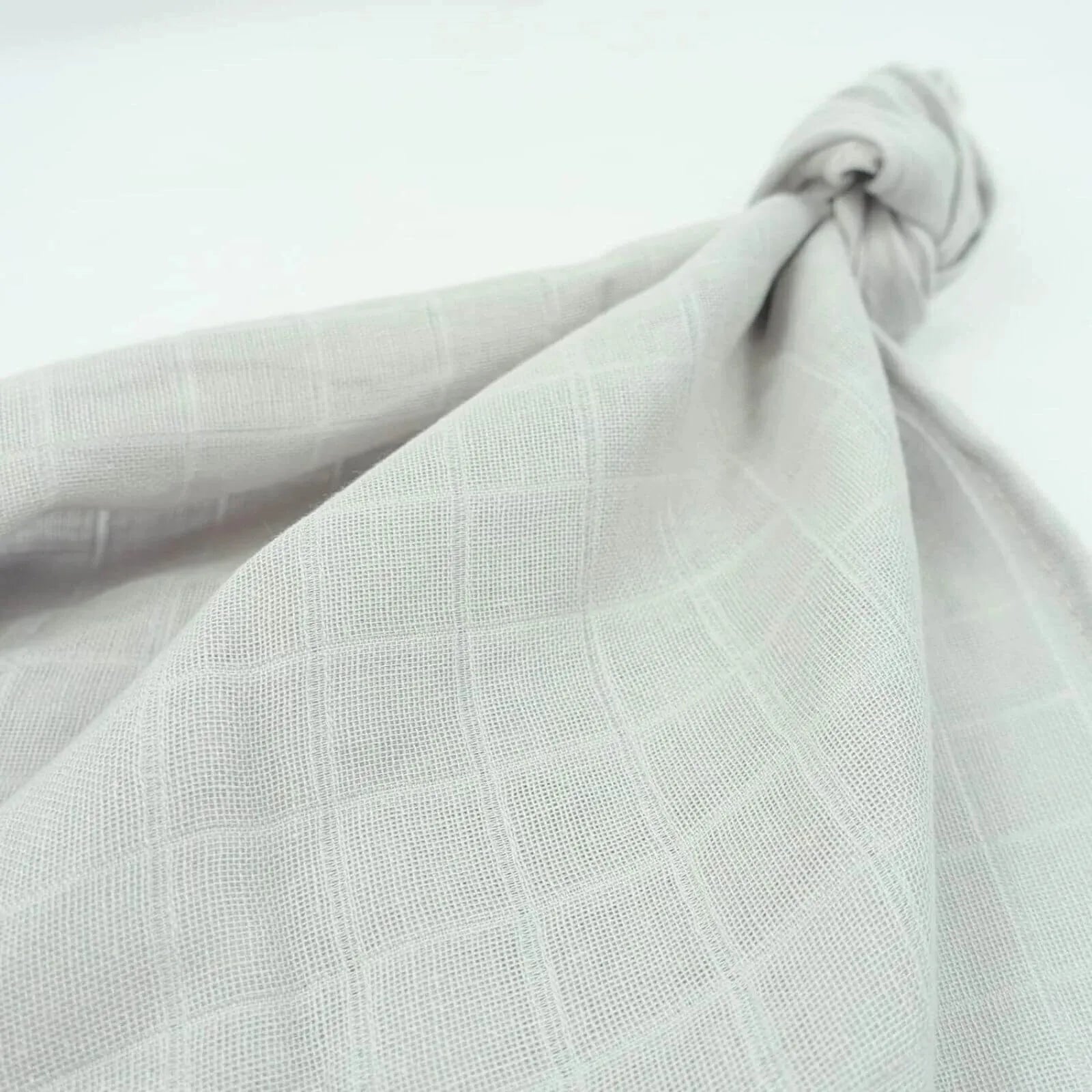 MuslinZ 12 Pack Muslin Squares 70x70cm - Grey - mezetto ebebek ebebek