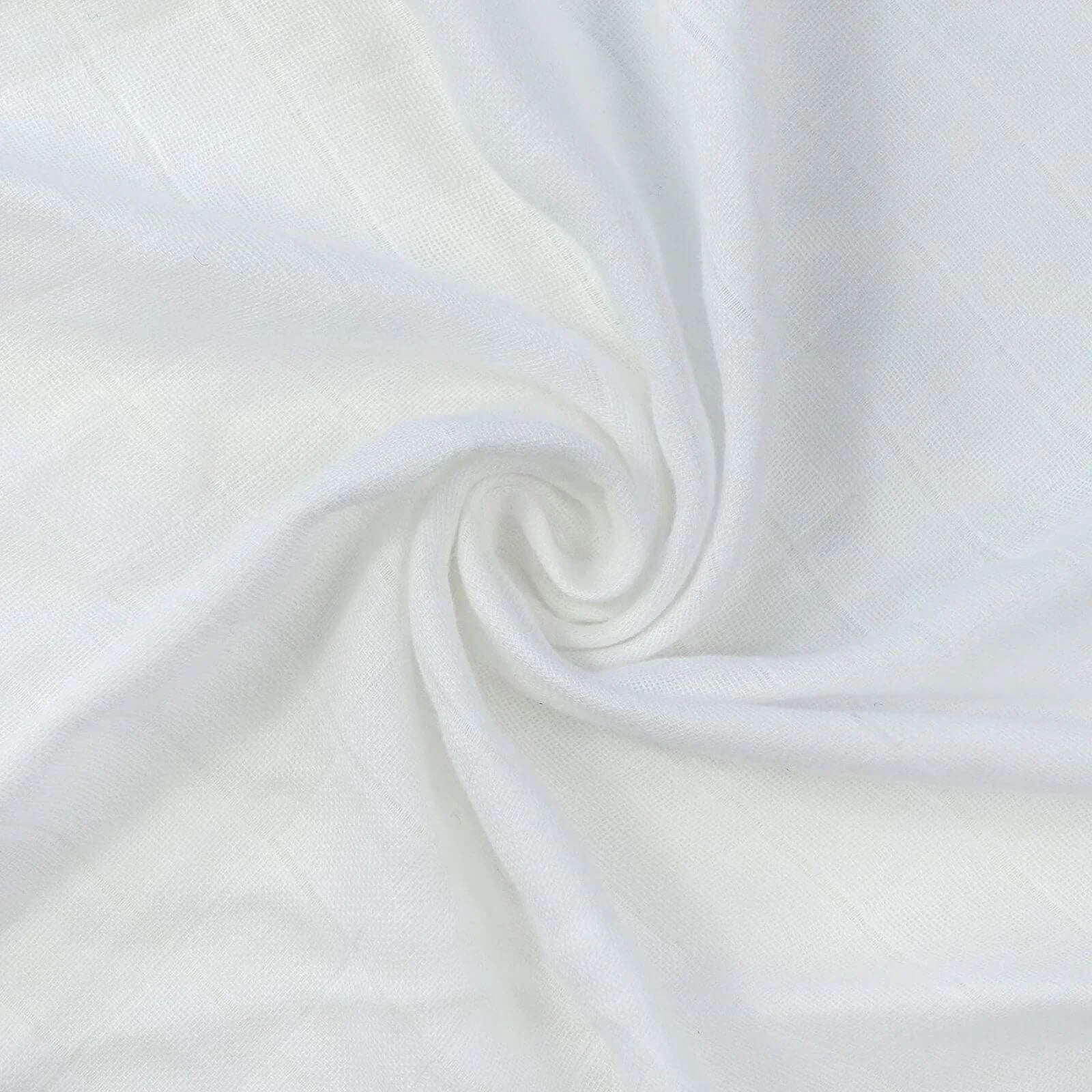 MuslinZ 12 Pack Muslin Squares 70x70cm - White - mezetto ebebek ebebek