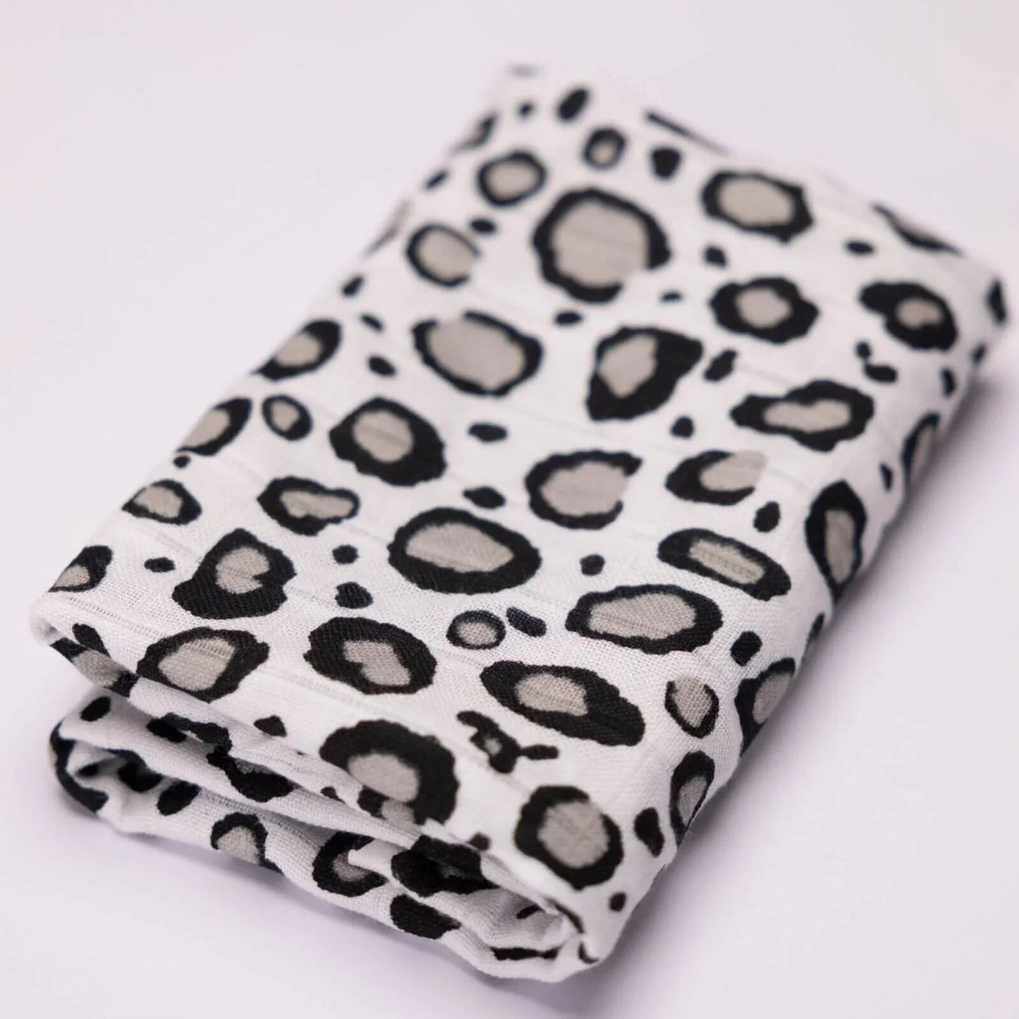 MuslinZ 3 Pack Bamboo/Organic Cotton Muslin Squares 70x70cm - Leopard - mezetto ebebek ebebek