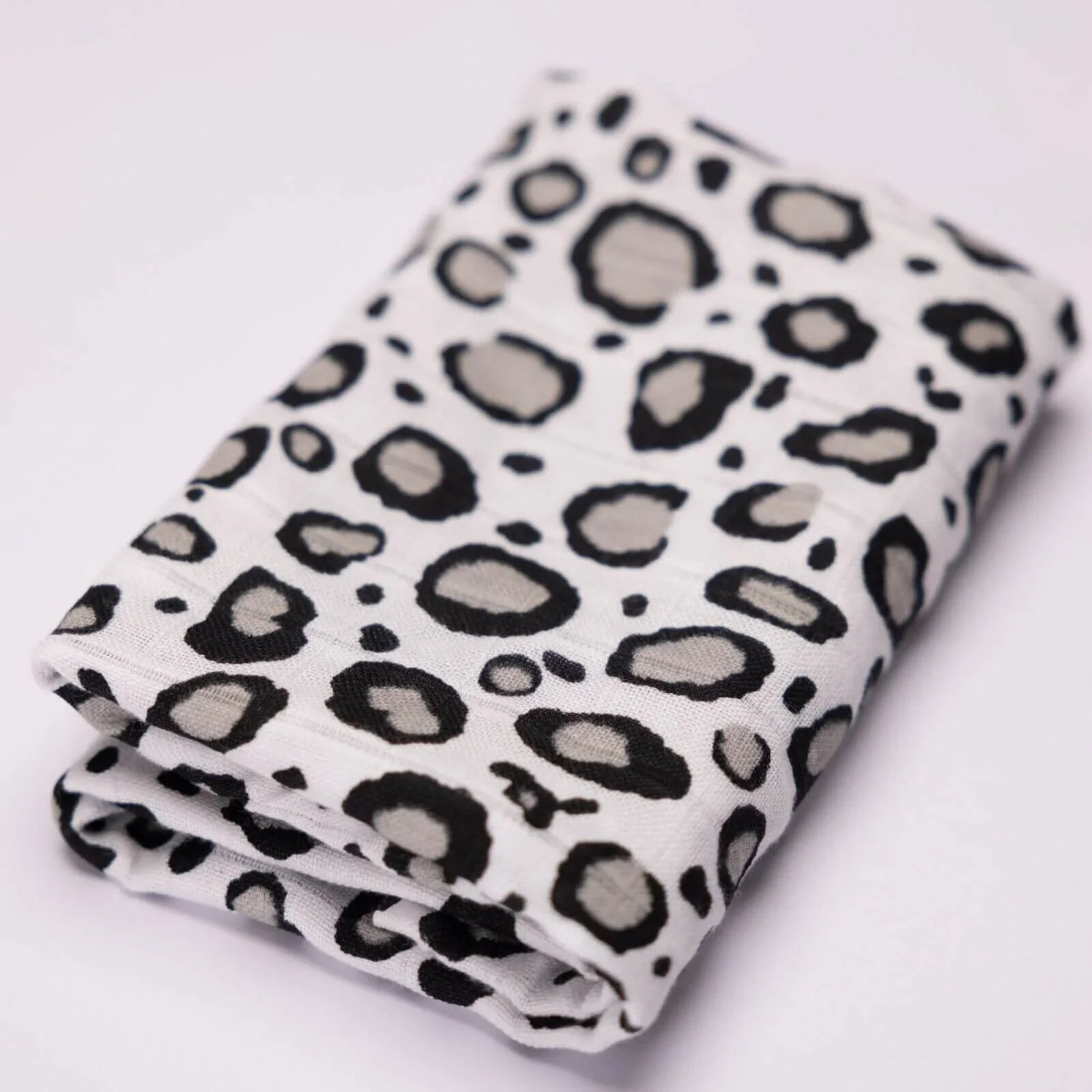 MuslinZ 3 Pack Bamboo/Organic Cotton Muslin Squares 70x70cm - Leopard - mezetto ebebek ebebek