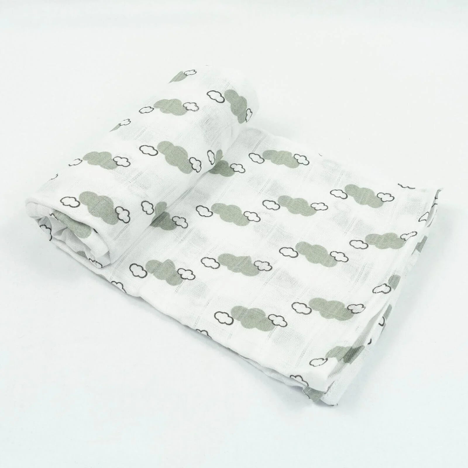 MuslinZ Bamboo/Organic Cotton Muslin Set - Grey Cloud - mezetto ebebek ebebek