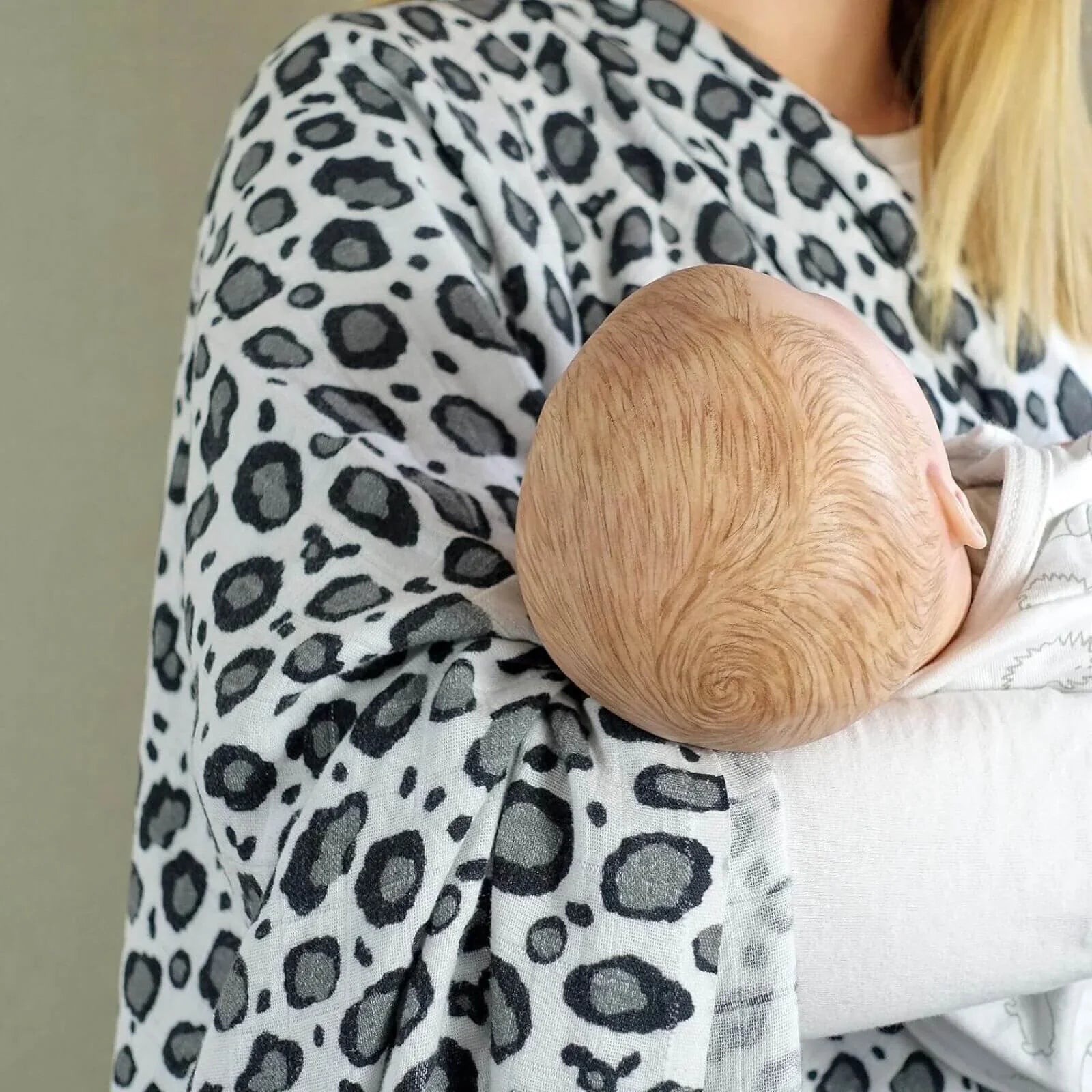 MuslinZ Bamboo/Organic Cotton Muslin Set - Leopard - mezetto ebebek ebebek