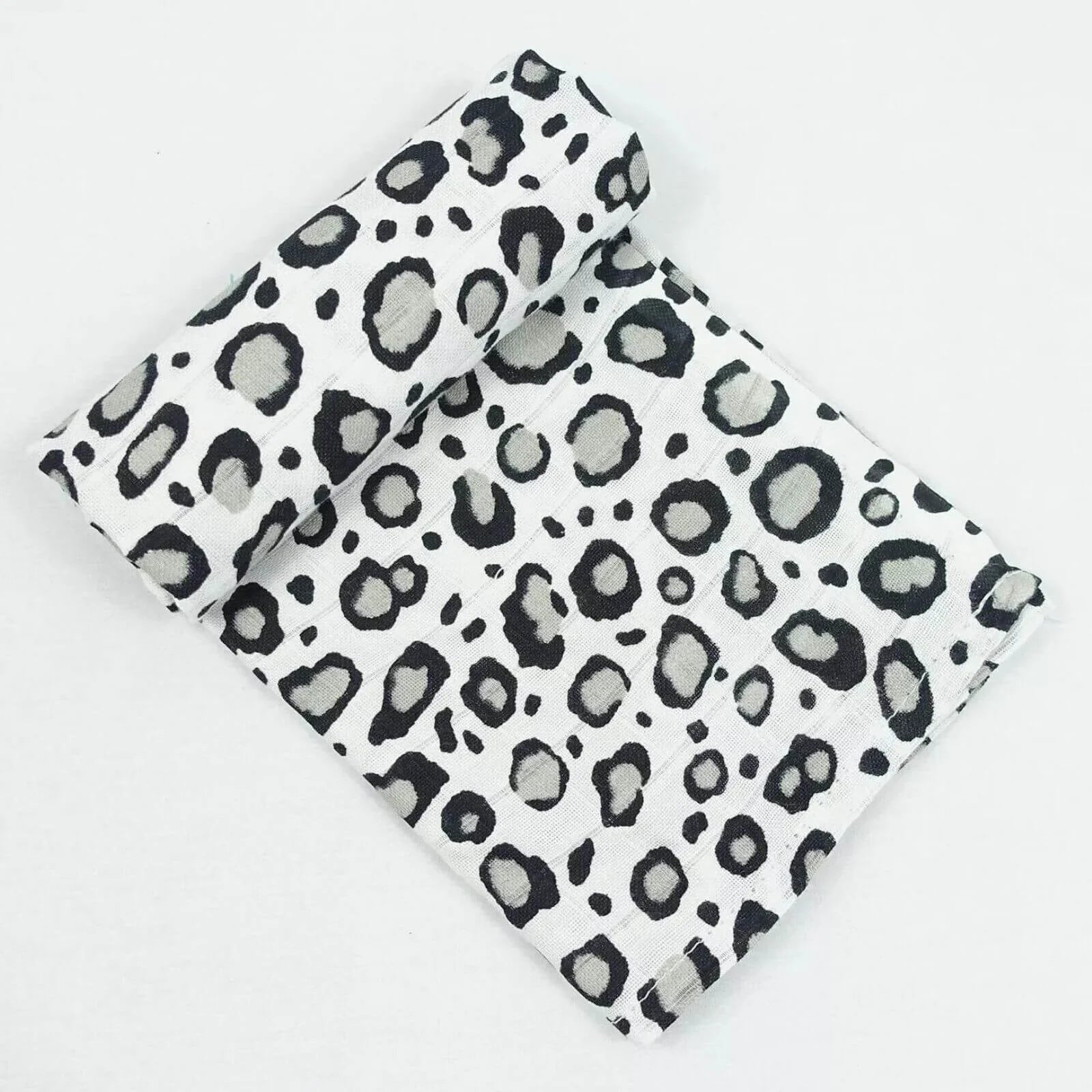 MuslinZ Bamboo/Organic Cotton Muslin Swaddle 120x120cm - Leopard - mezetto ebebek ebebek