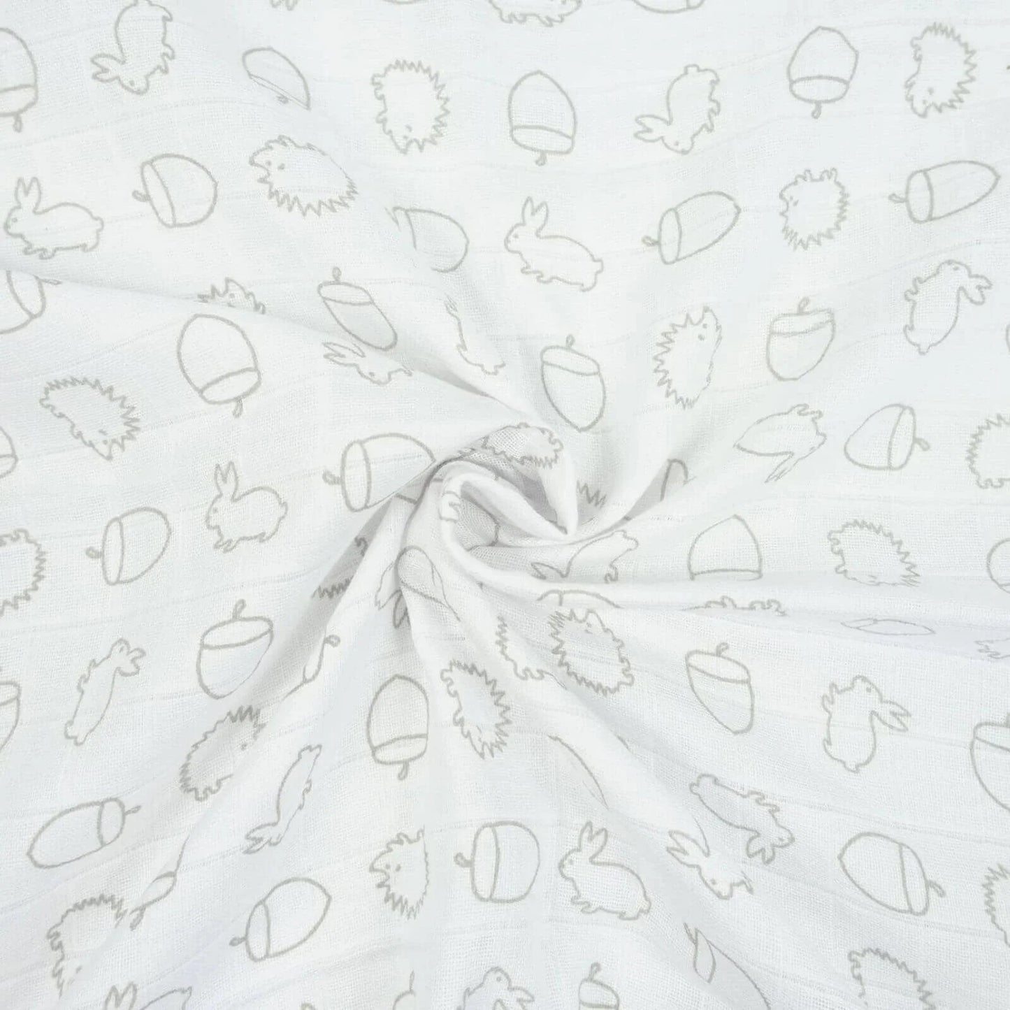 MuslinZ Muslin Squares 70x70cm 6 pcs - Woodland - mezetto ebebek ebebek