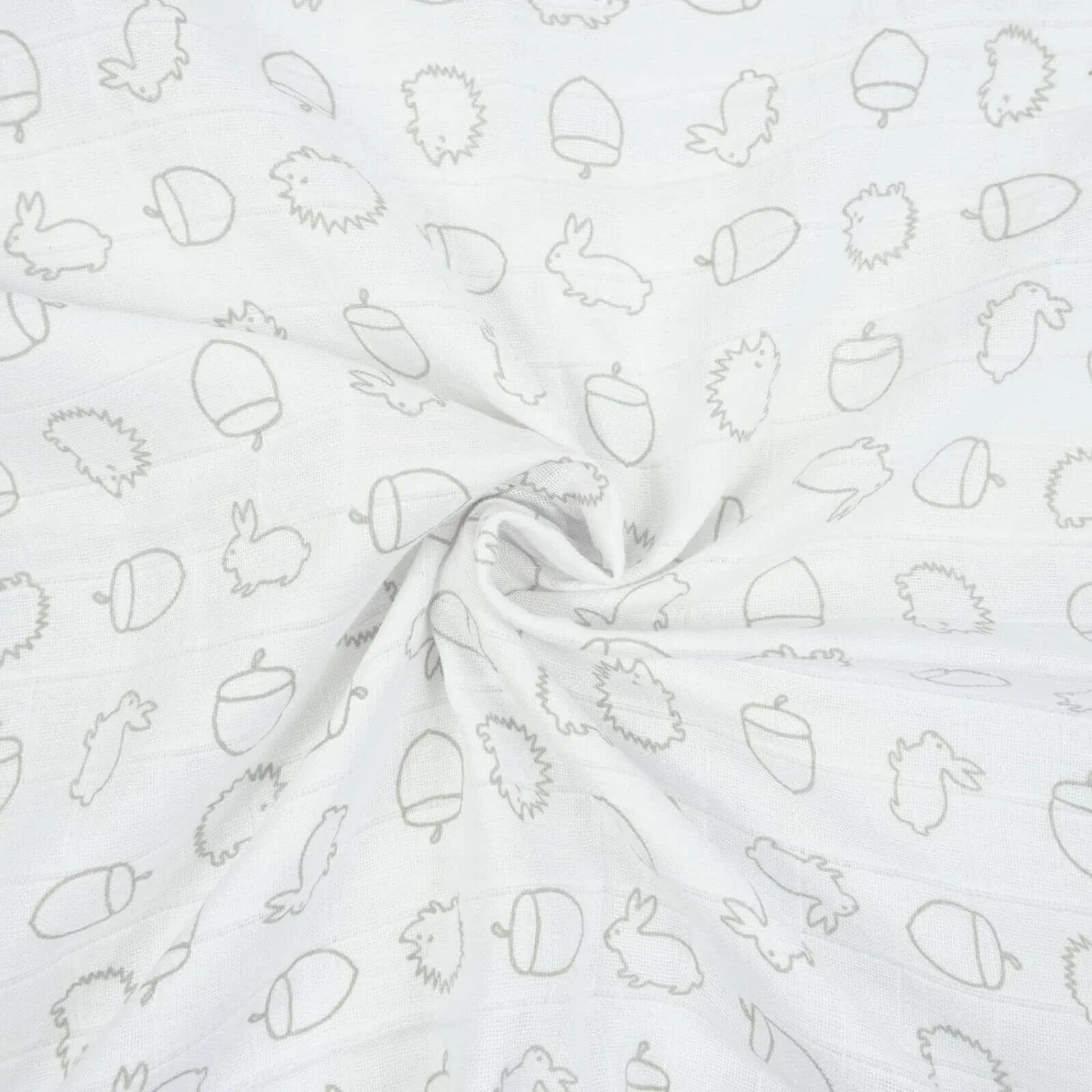 MuslinZ Muslin Squares 70x70cm 6 pcs - Woodland - mezetto ebebek ebebek