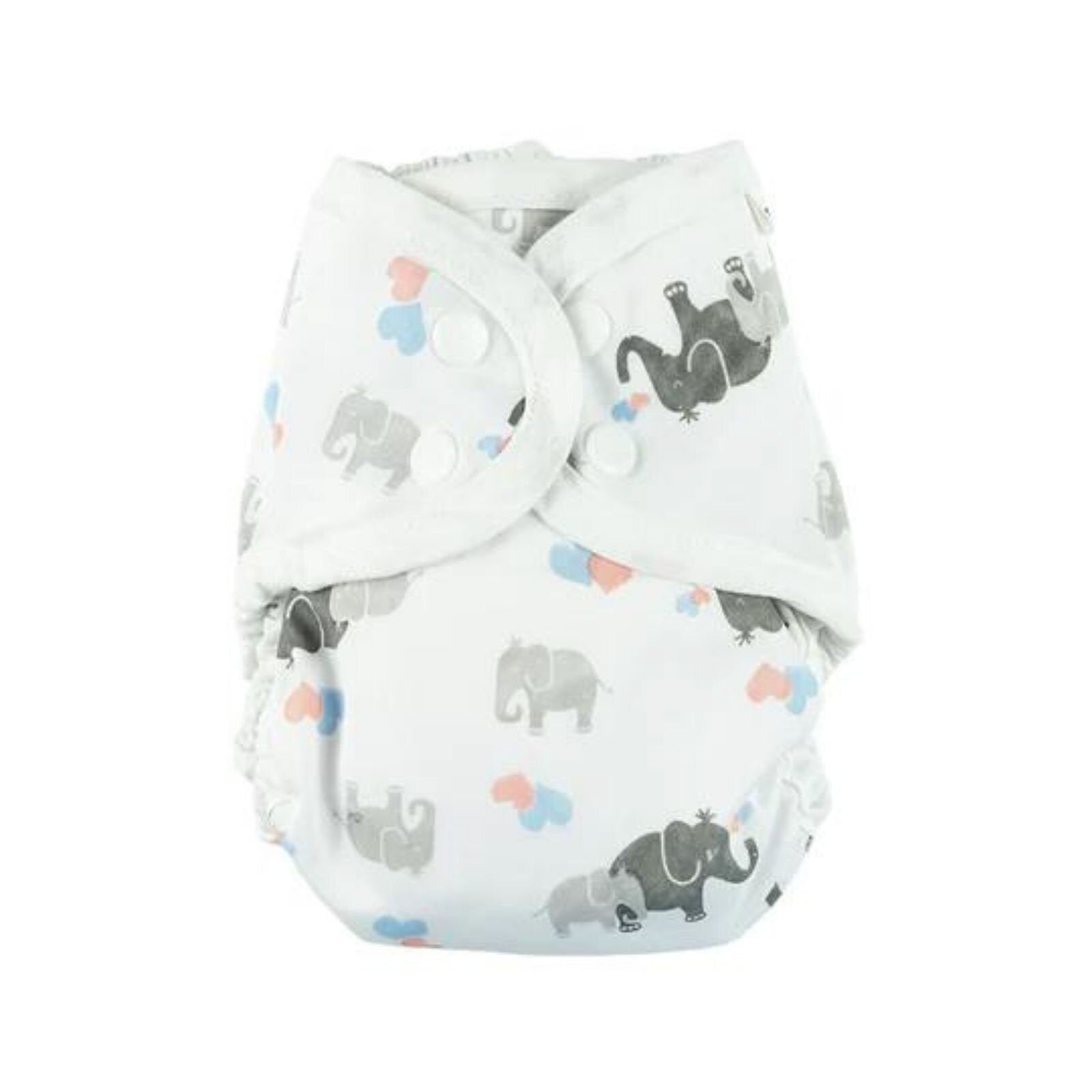 MuslinZ Washable Nappy Wrap - Elephant - mezetto ebebek ebebek