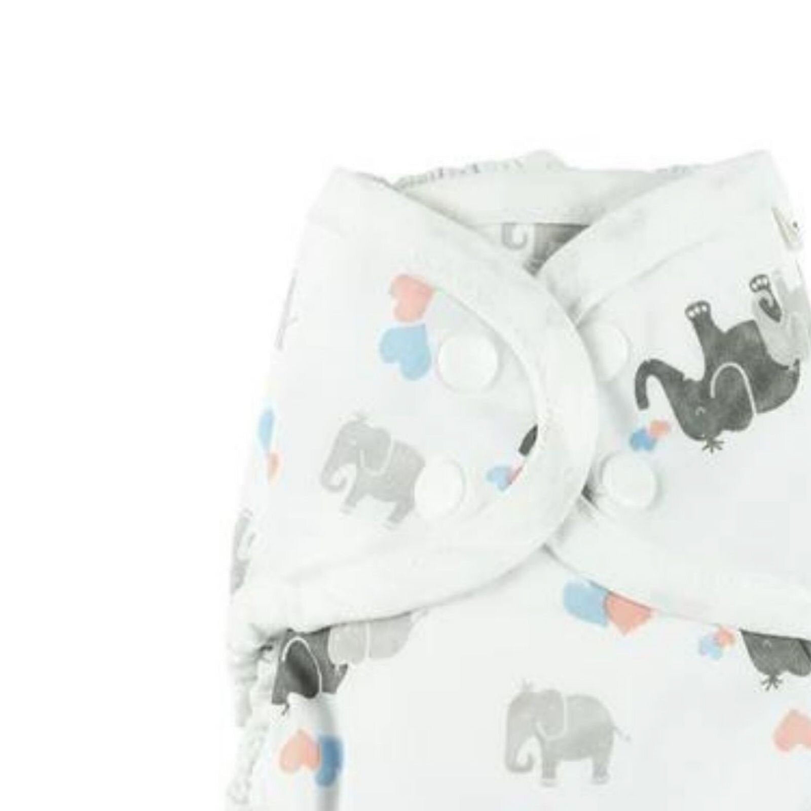 MuslinZ Washable Nappy Wrap - Elephant - mezetto ebebek ebebek