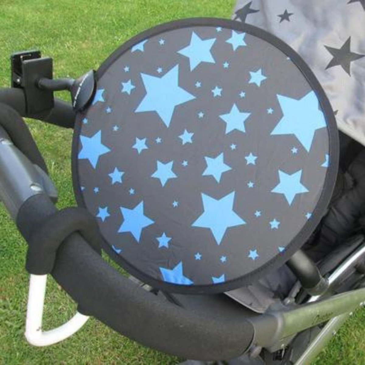 My Buggy Buddy - Buggy Sunshade Standard - Blue Star - mezetto ebebek ebebek