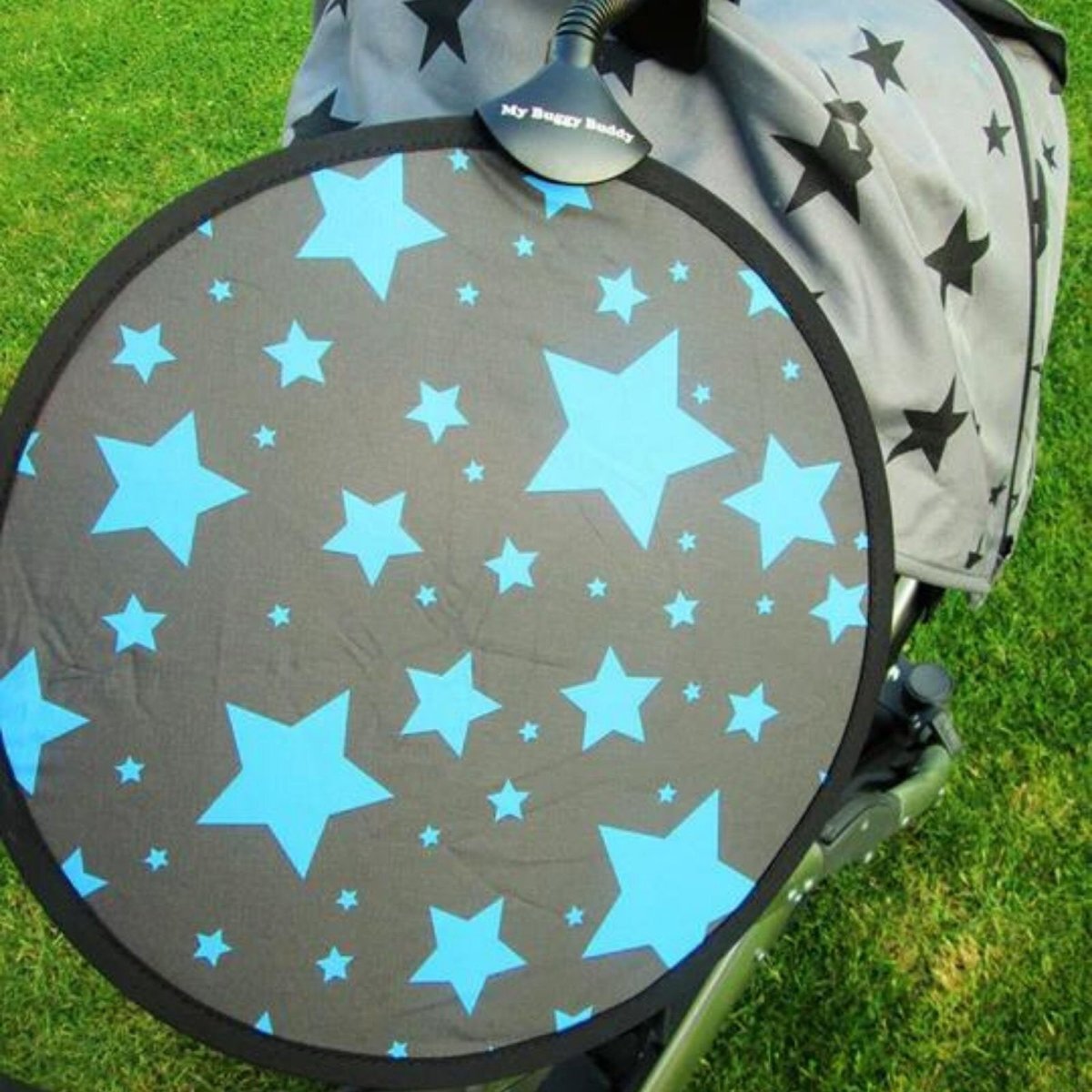 My Buggy Buddy - Buggy Sunshade Standard - Blue Star - mezetto ebebek ebebek