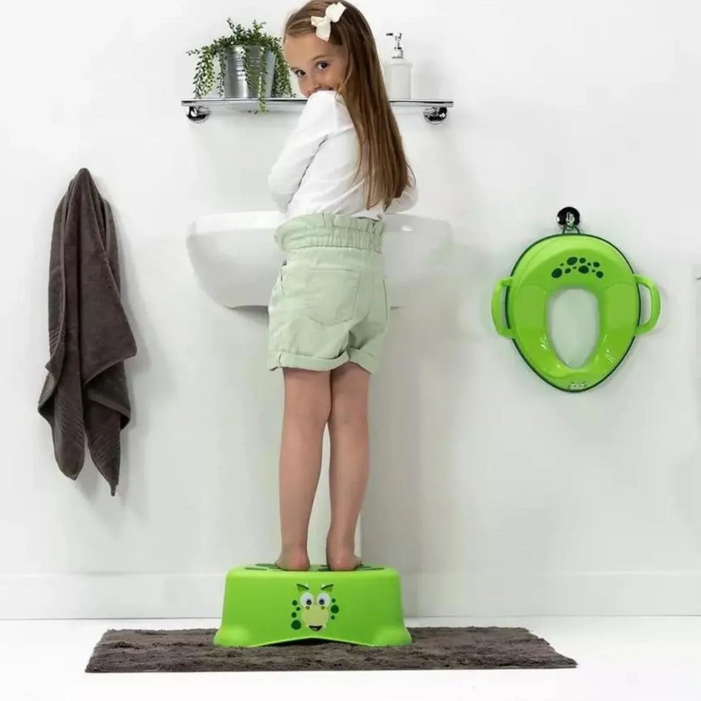 My Carry Potty - My Little Step Stool - Dinosaur - mezetto ebebek ebebek