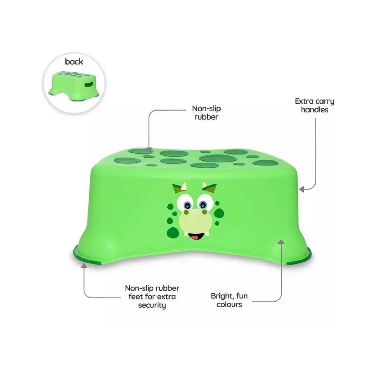 My Carry Potty - My Little Step Stool - Dinosaur - mezetto ebebek ebebek