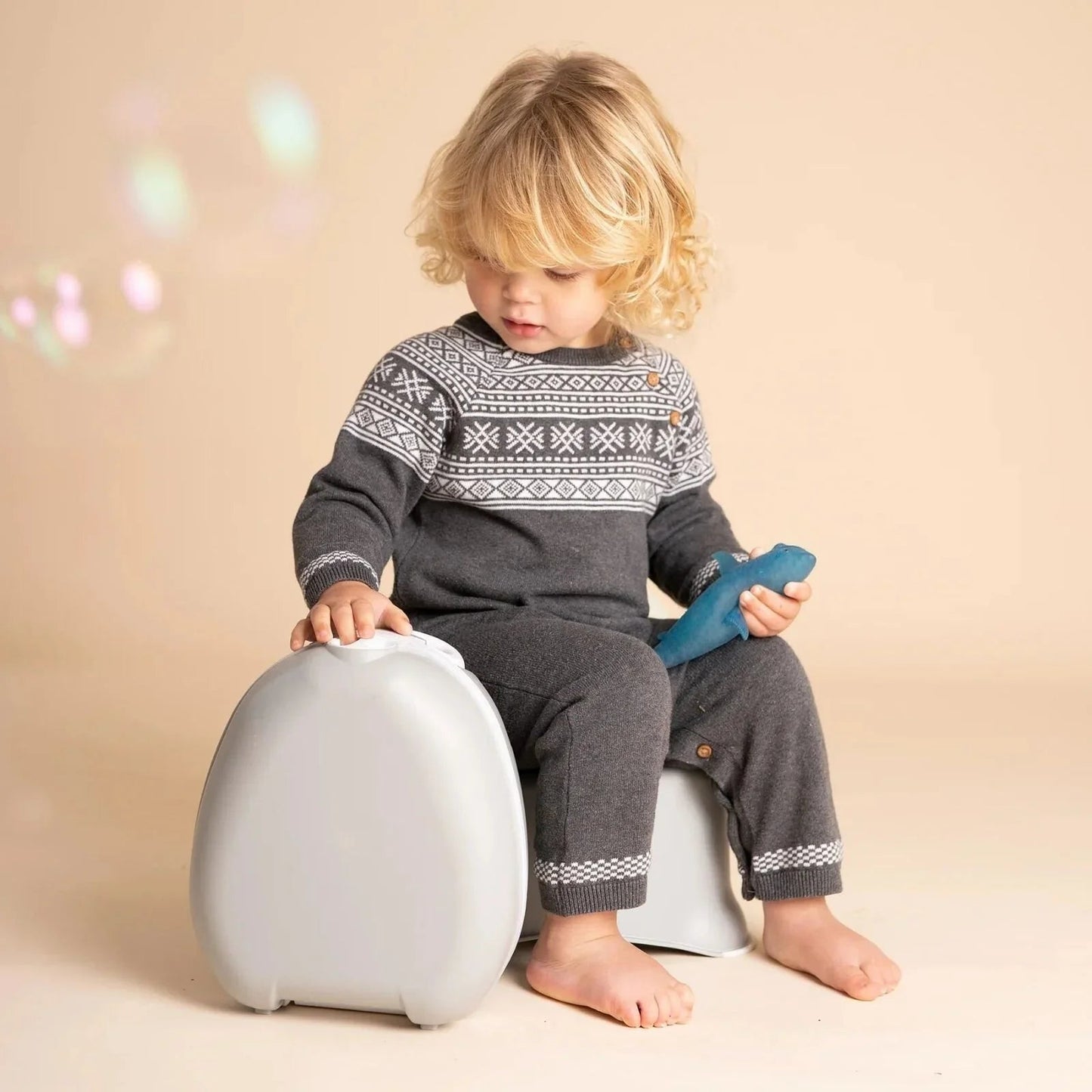 My Carry Potty - Pearl Grey - mezetto ebebek ebebek