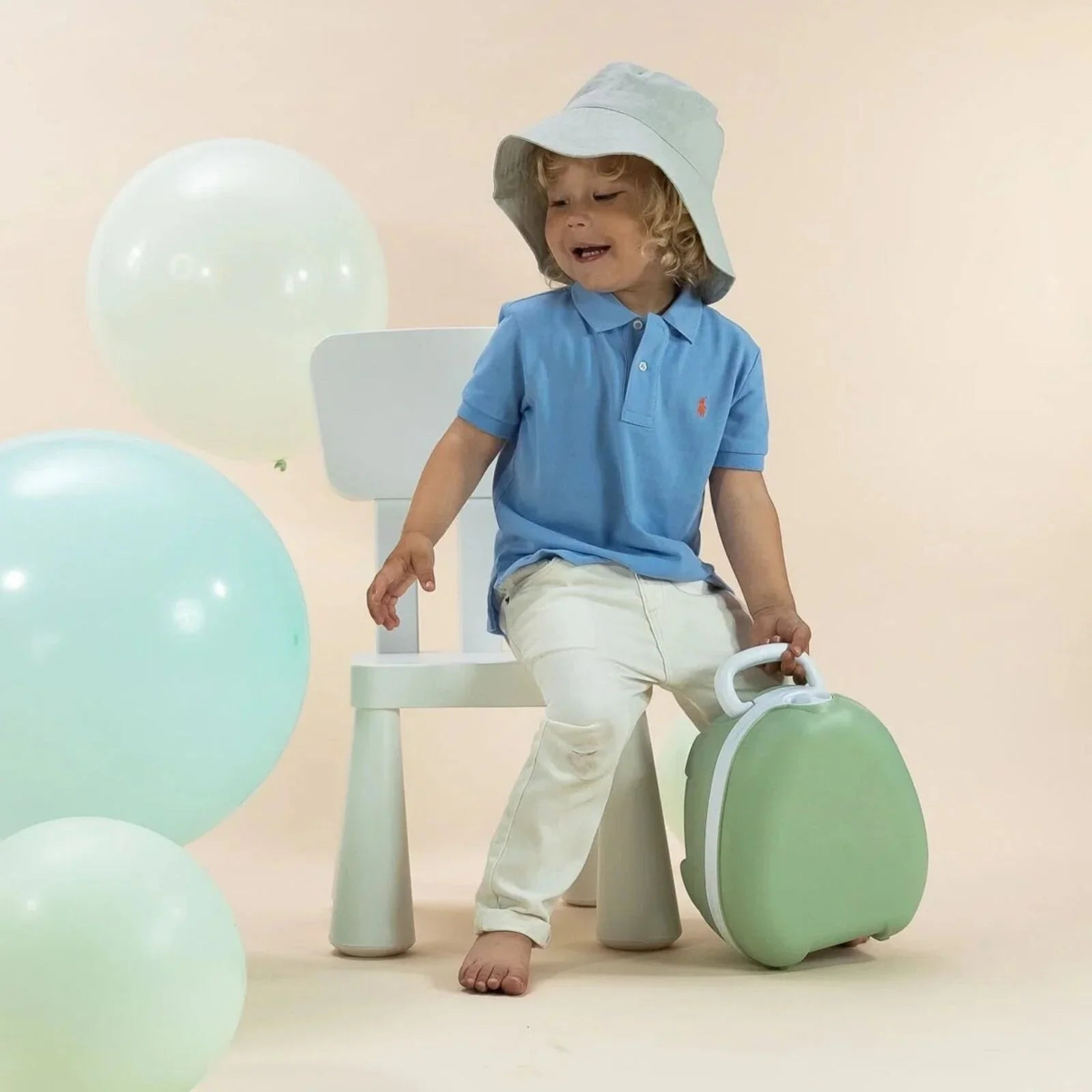 My Carry Potty - Sage Green - mezetto ebebek ebebek