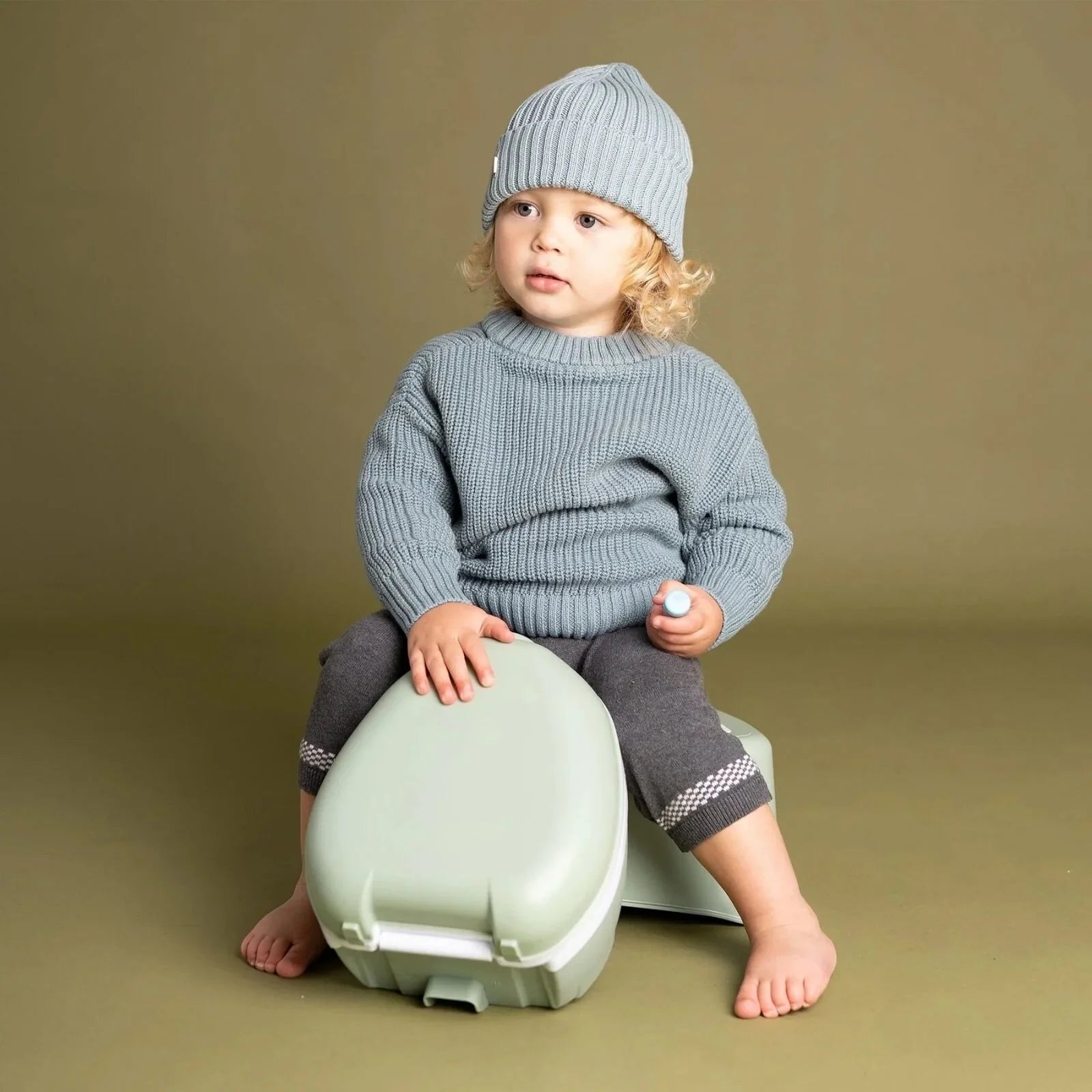 My Carry Potty - Sage Green - mezetto ebebek ebebek