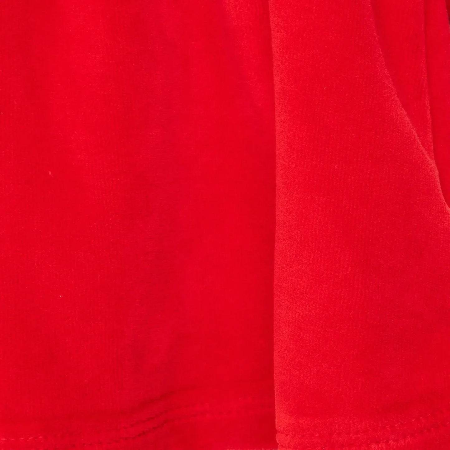 My First Christmas Newborn Girl Velvet Dress - Red - mezetto ebebek ebebek