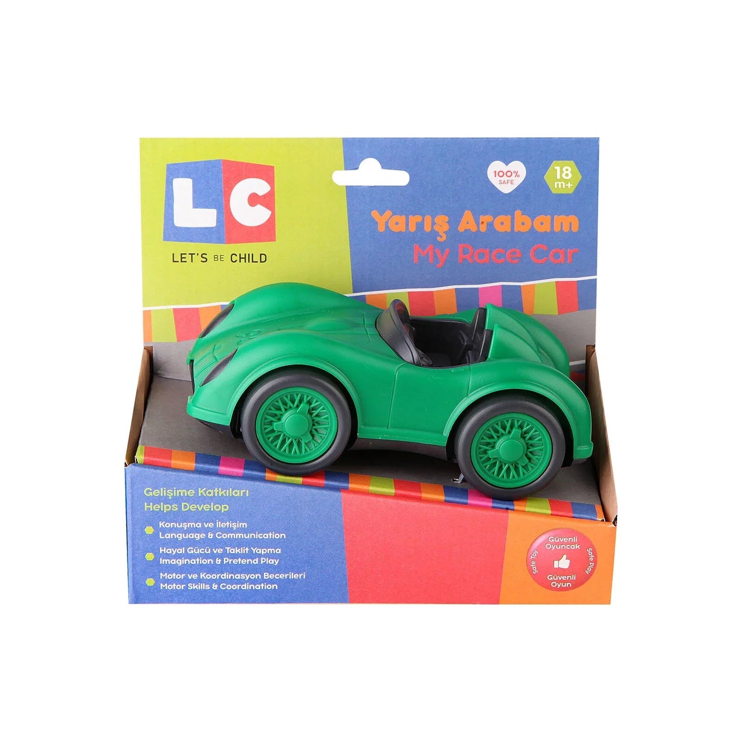 My LC Race Car With Box Assorted - mezetto ebebek ebebek