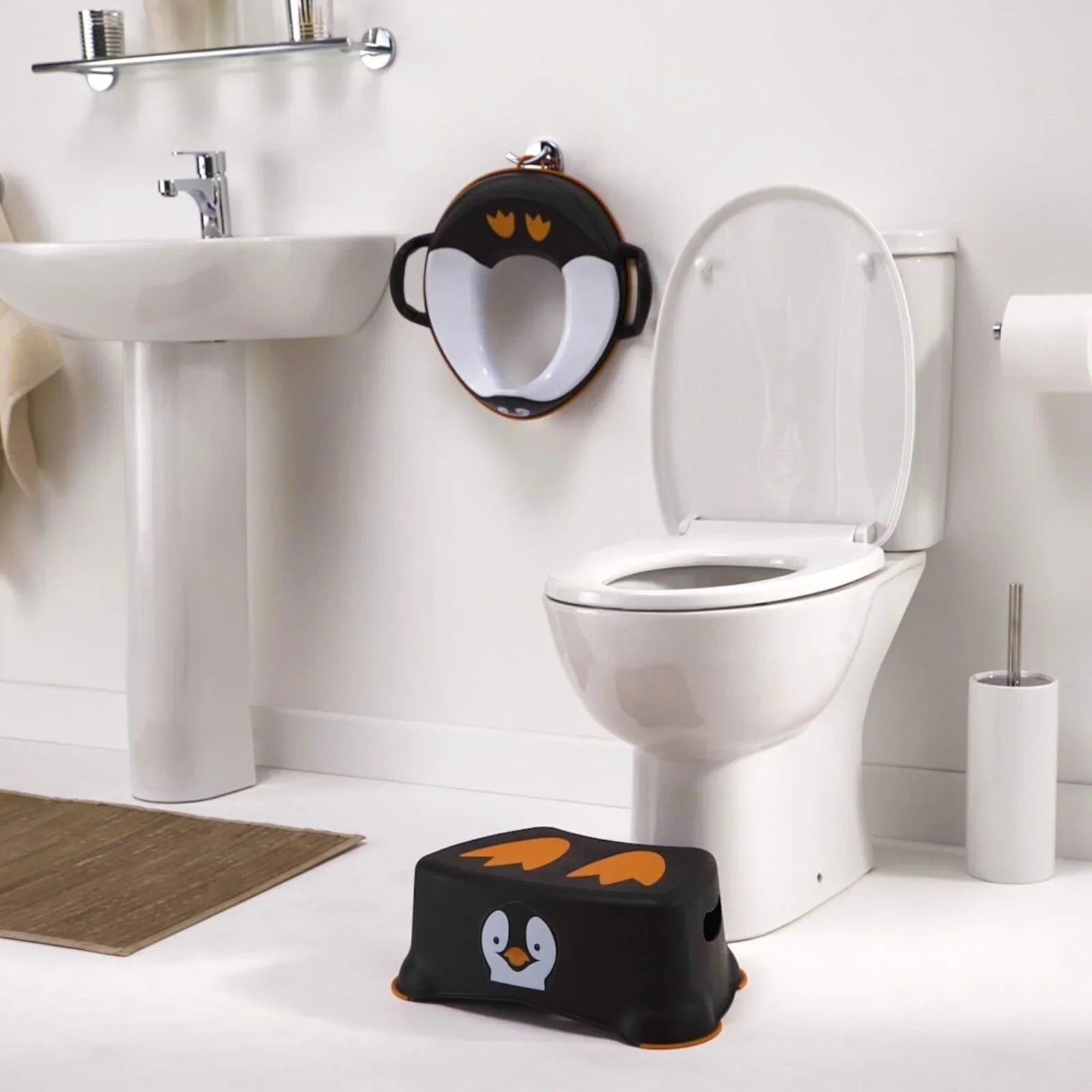 My Little Step Stool - Penguin - mezetto ebebek ebebek
