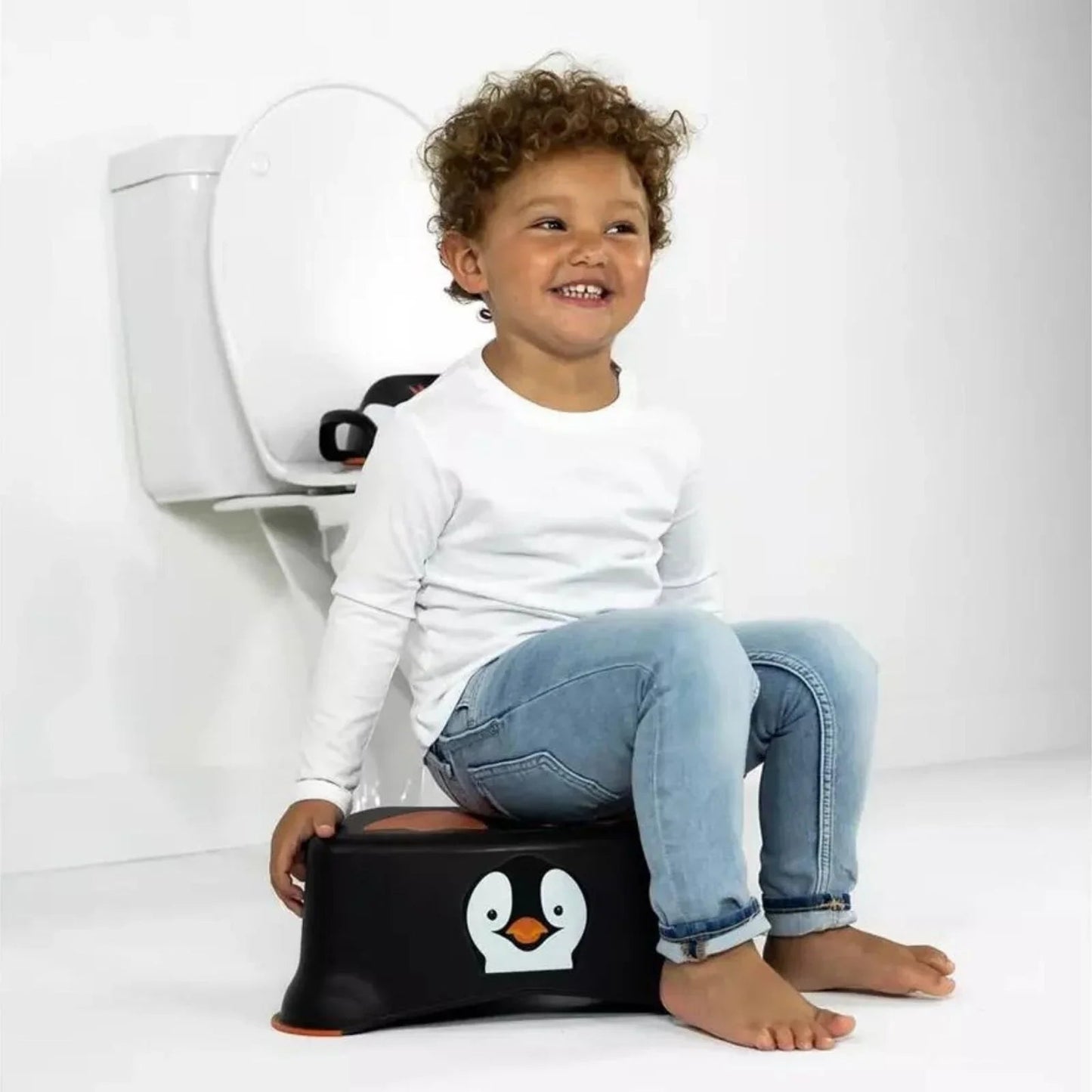 My Little Step Stool - Penguin - mezetto ebebek ebebek