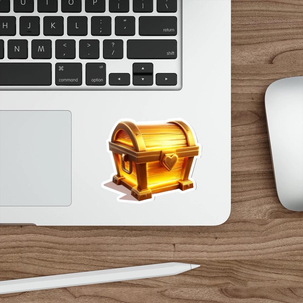 Mystical Treasure Chest Sticker | Adventure Fantasy Vinyl - mezetto KEOLIX KEOLIX