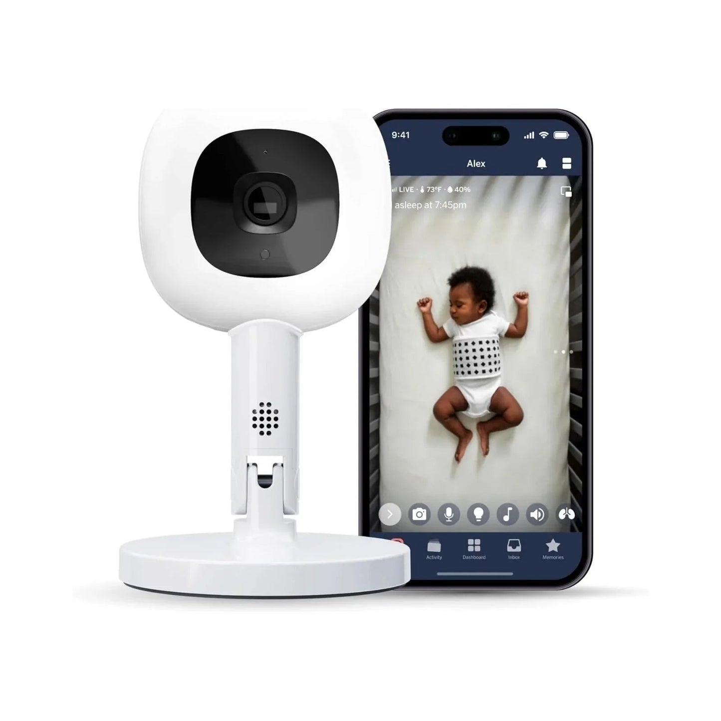 Nanit Pro Baby Camera & Flex Stand - mezetto ebebek ebebek