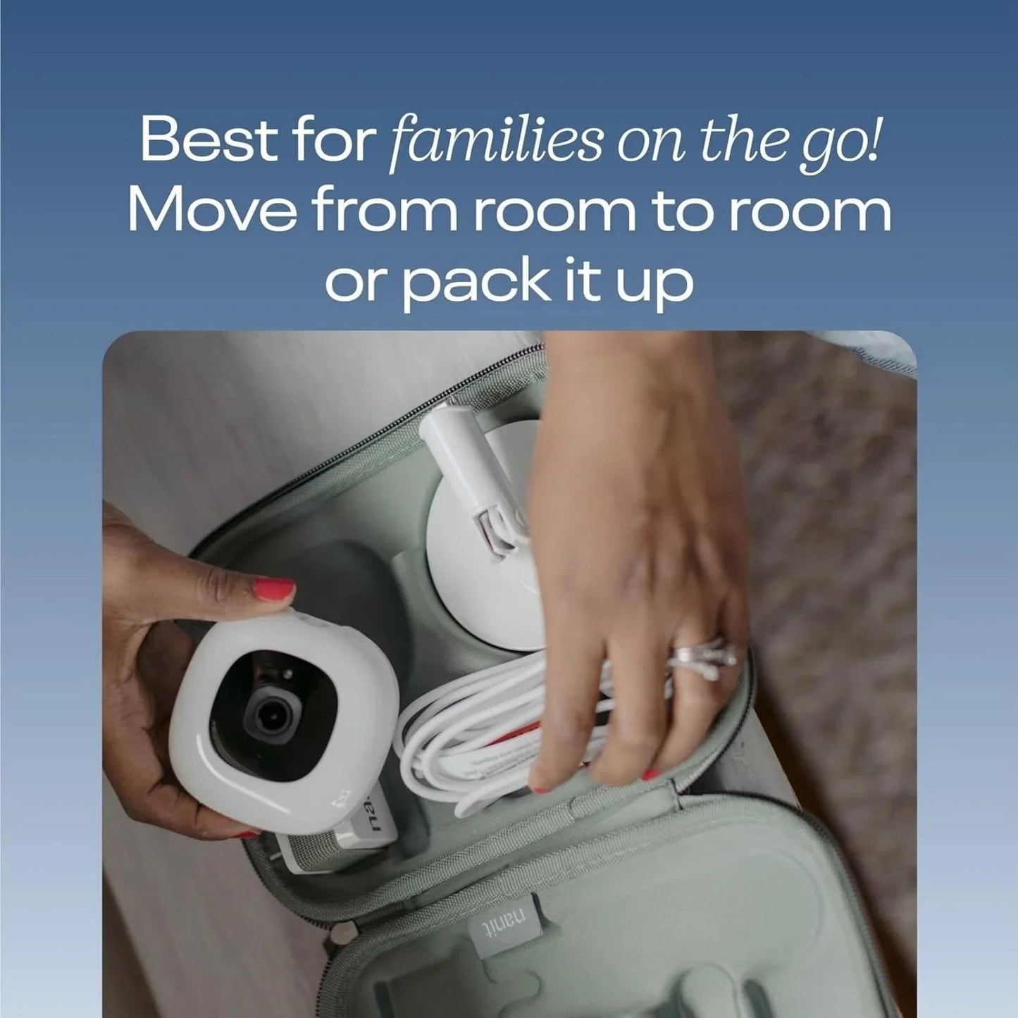 Nanit Pro Baby Camera & Flex Stand - mezetto ebebek ebebek
