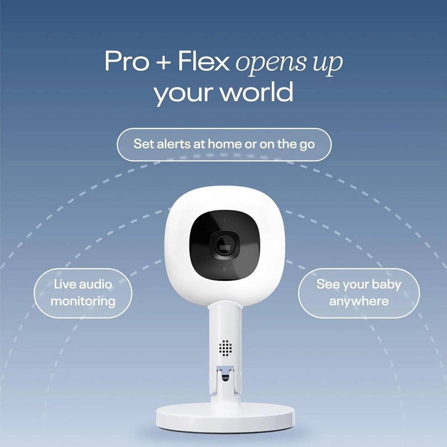 Nanit Pro Baby Camera & Flex Stand - mezetto ebebek ebebek