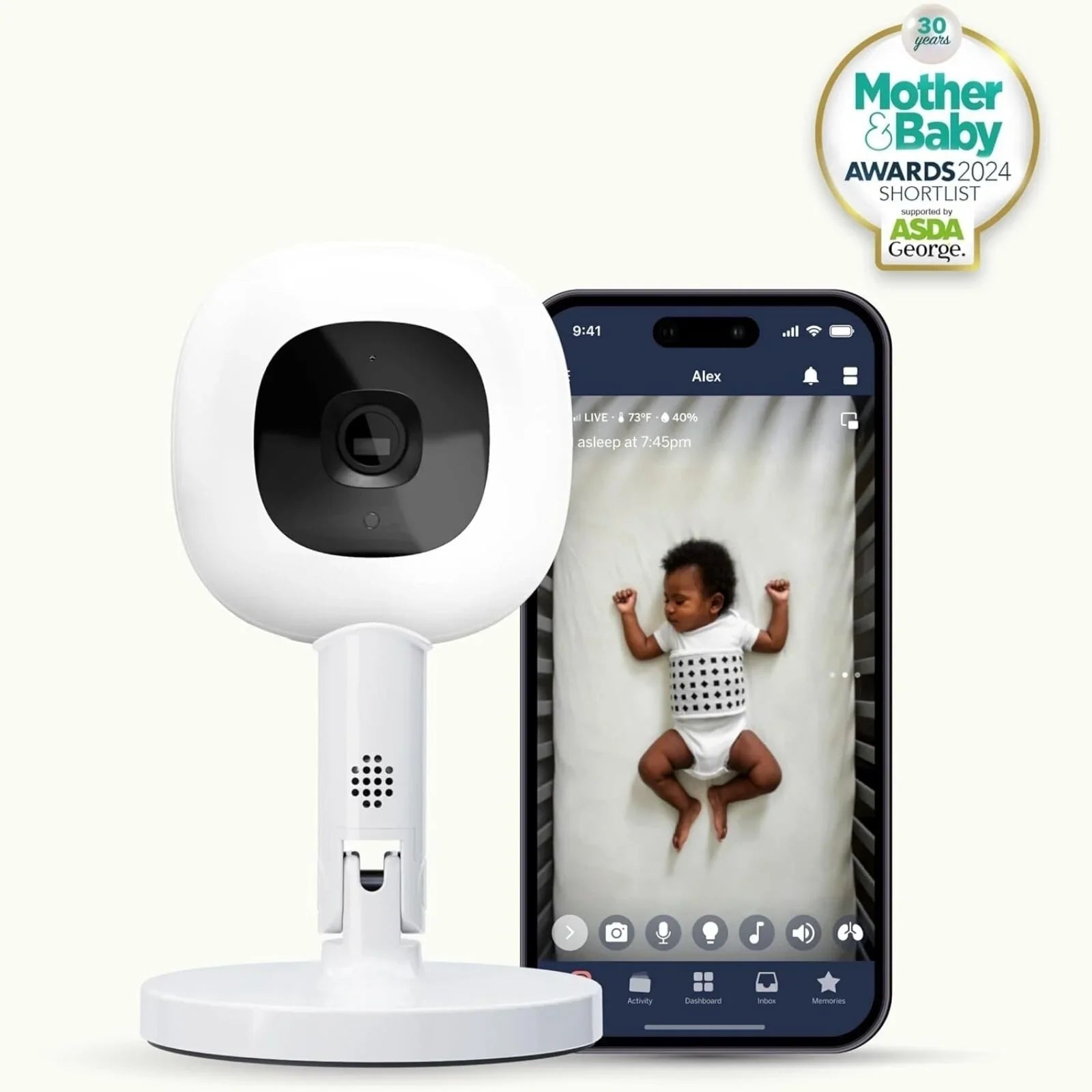 Nanit Pro Baby Camera & Flex Stand - mezetto ebebek ebebek