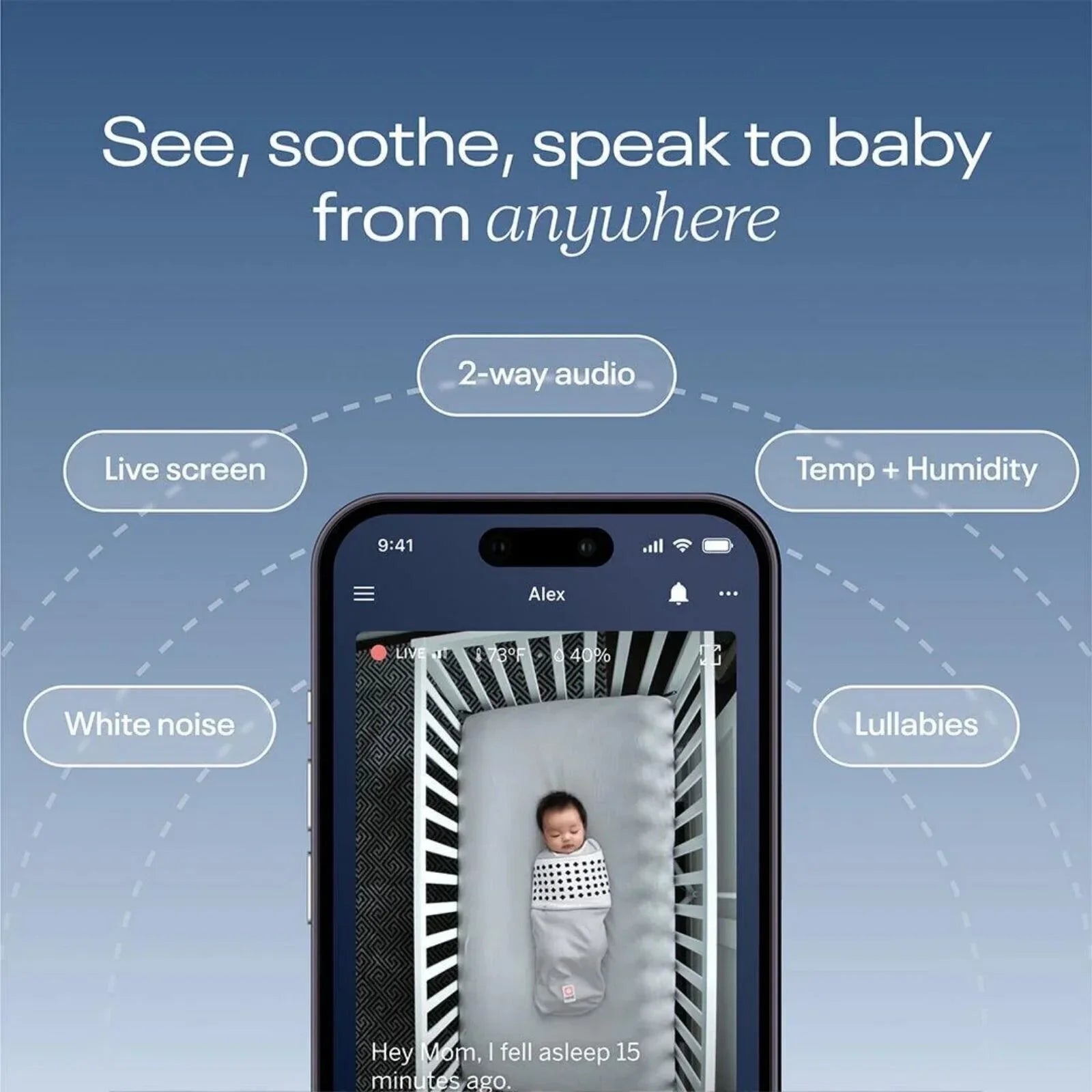 Nanit Pro Baby Monitor & Floor Stand V2 - mezetto ebebek ebebek