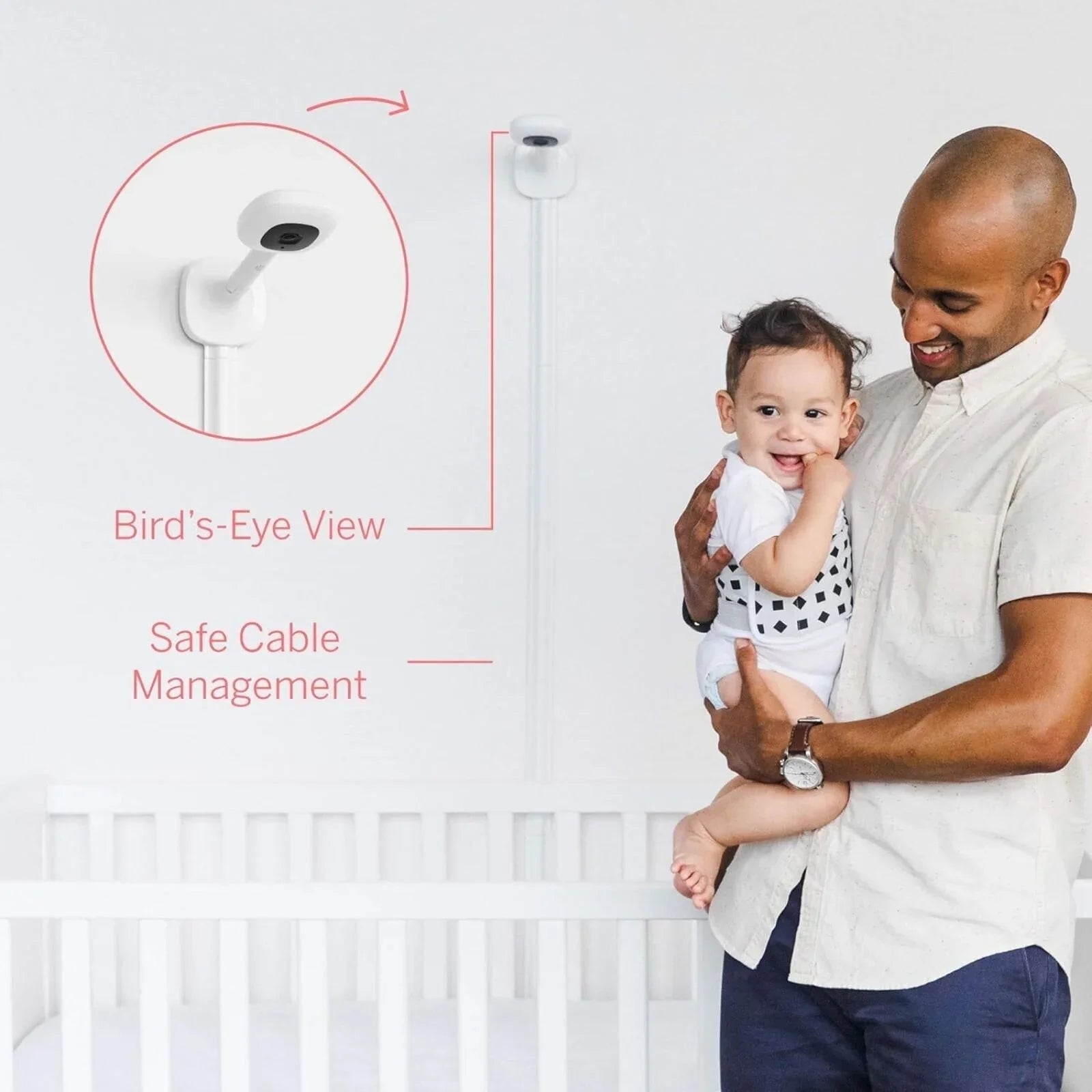 Nanit Pro Baby Monitor & Wall Mount - mezetto ebebek ebebek