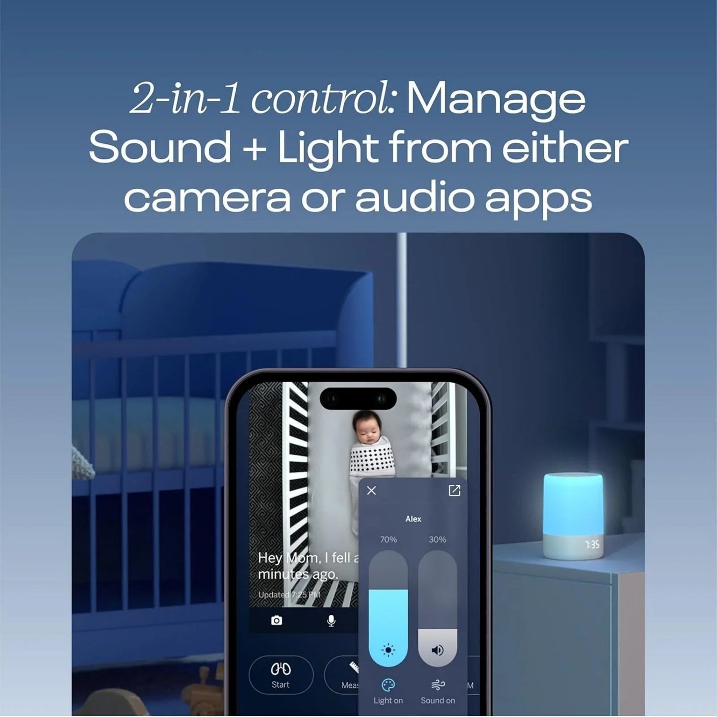 Nanit Sound & Light Machine - mezetto ebebek ebebek