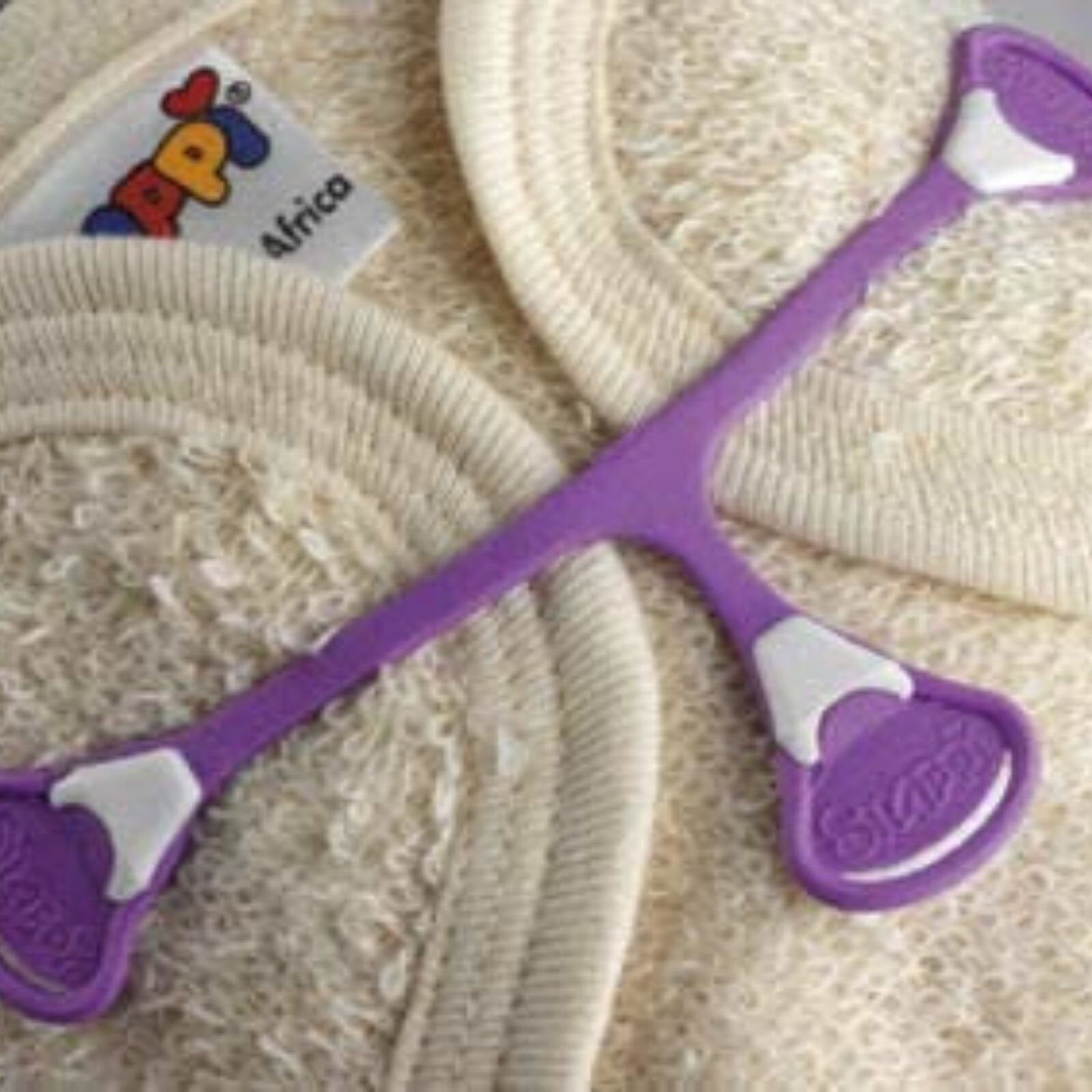 Nappi Nippas No Pin Fasten - Purple - mezetto ebebek ebebek