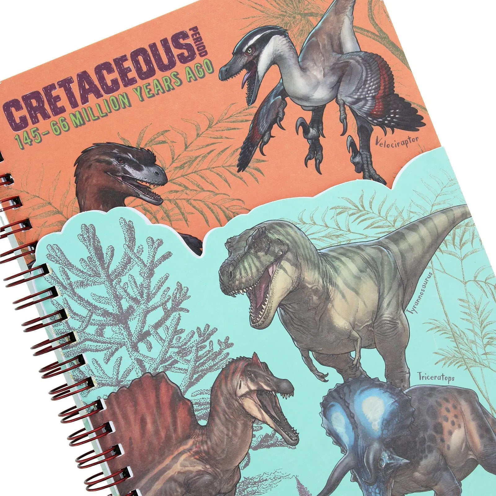 National History Museum A5 Die Cut Notebook - mezetto ebebek ebebek