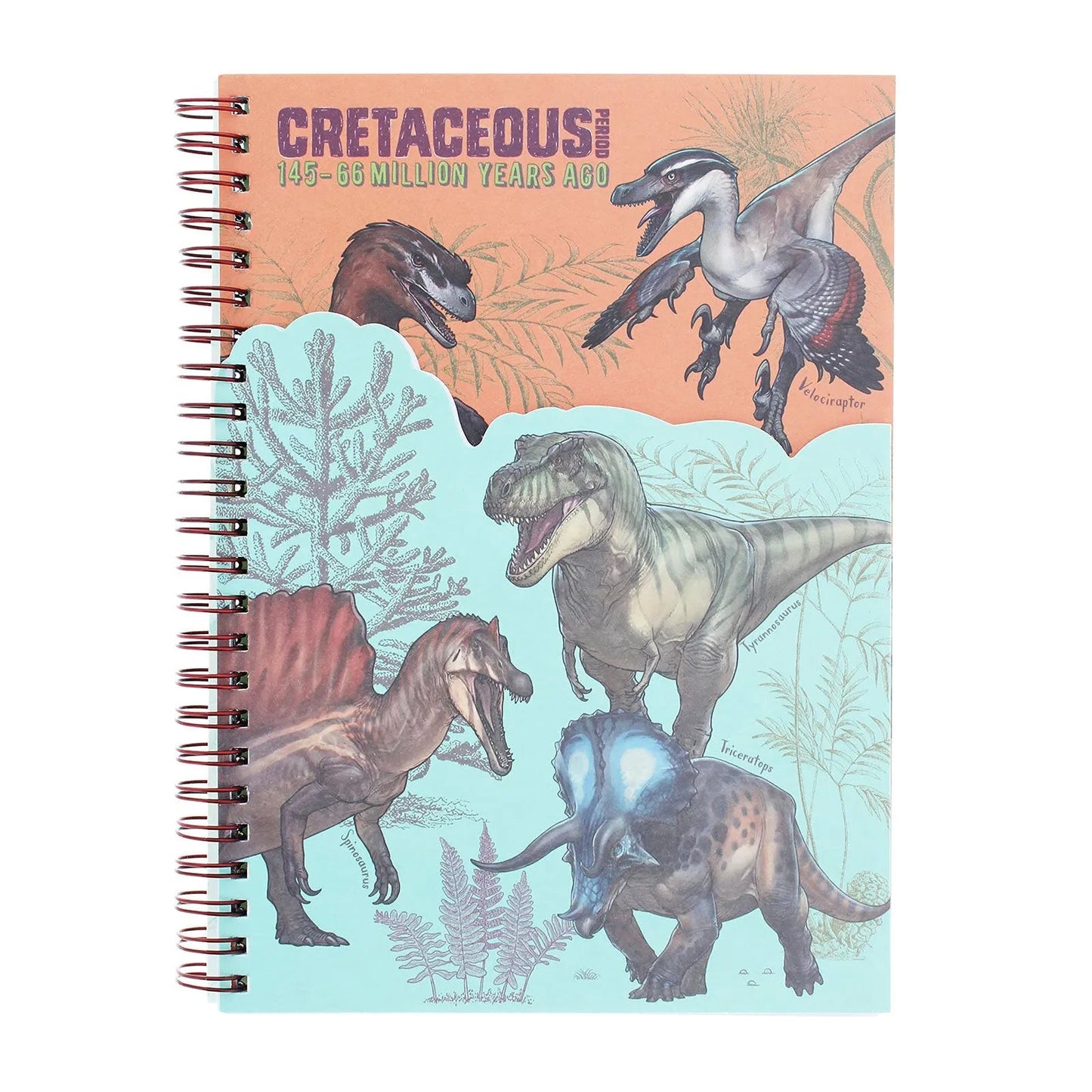National History Museum A5 Die Cut Notebook - mezetto ebebek ebebek