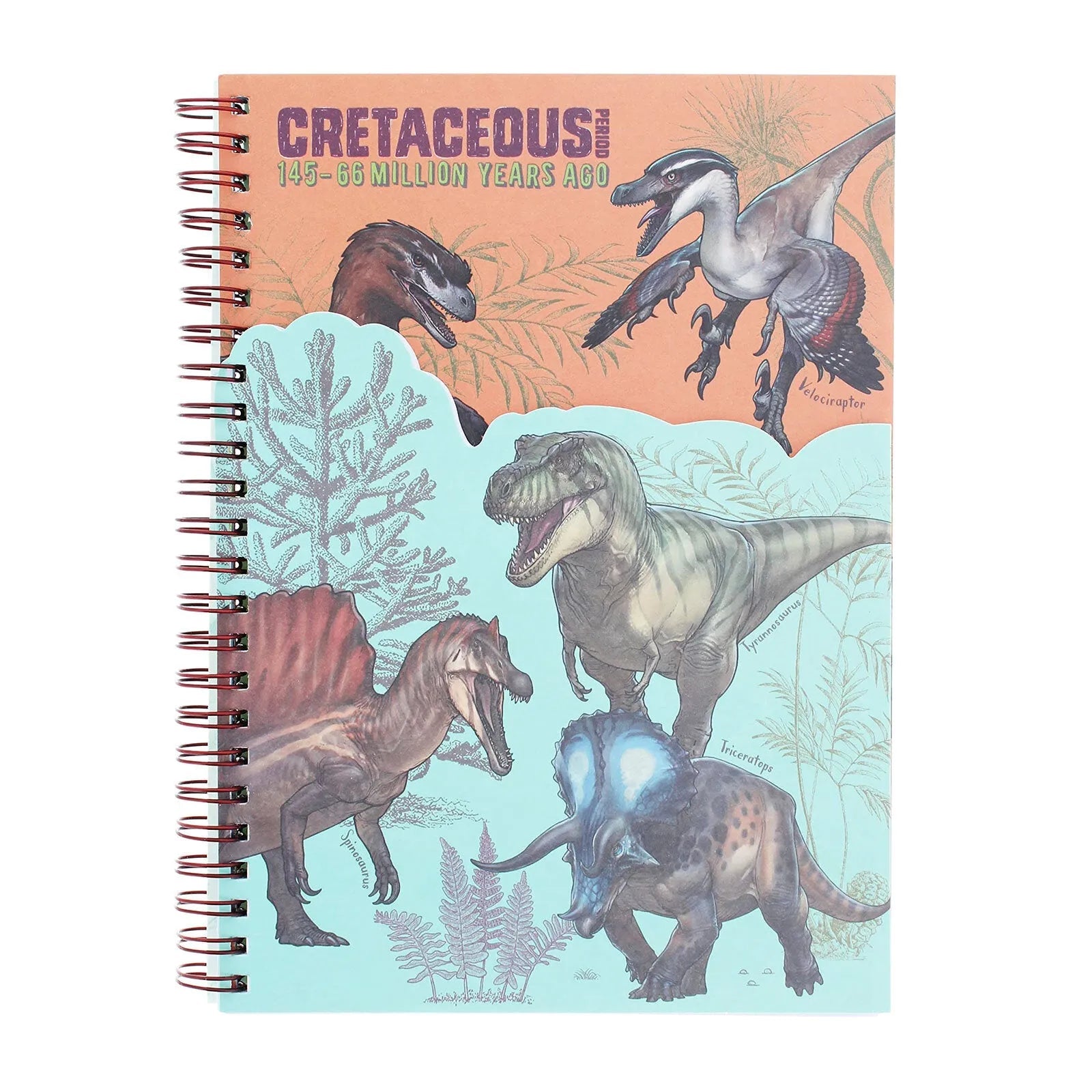 National History Museum A5 Die Cut Notebook - mezetto ebebek ebebek