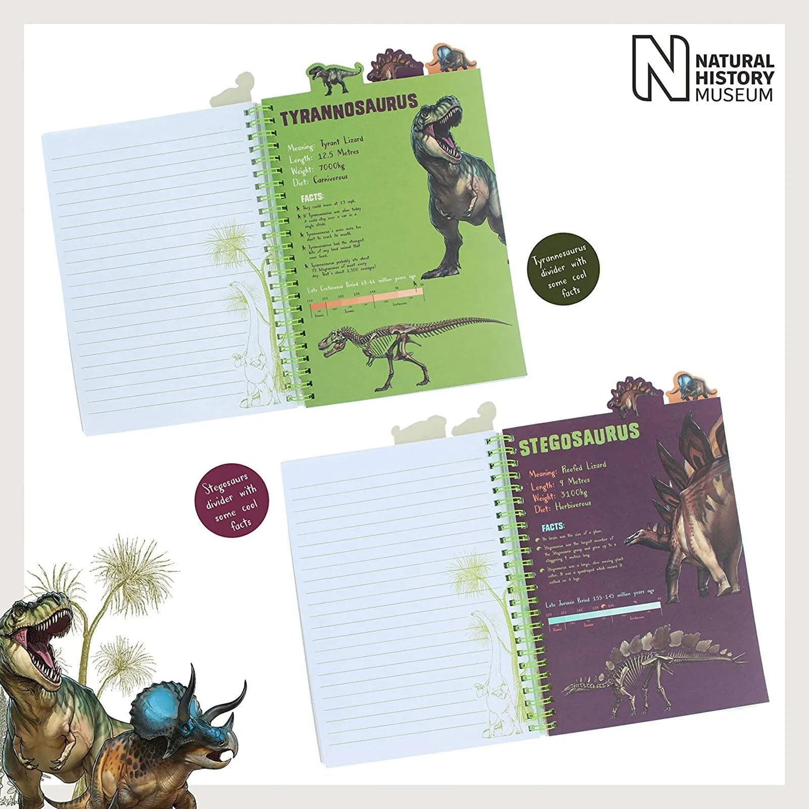 National History Museum A5 Project Book - mezetto ebebek ebebek