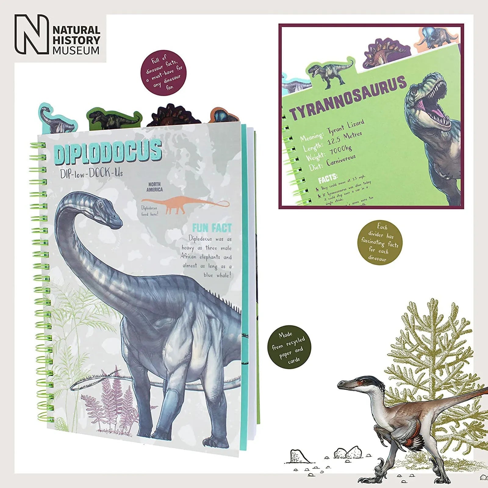 National History Museum A5 Project Book - mezetto ebebek ebebek