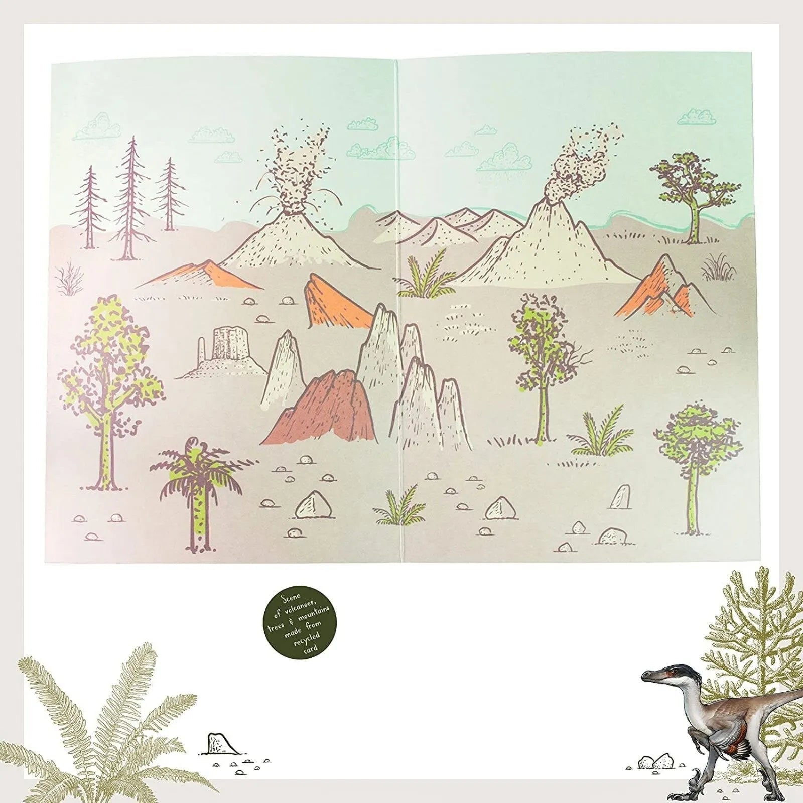 National History Museum Sticker Scene - mezetto ebebek ebebek