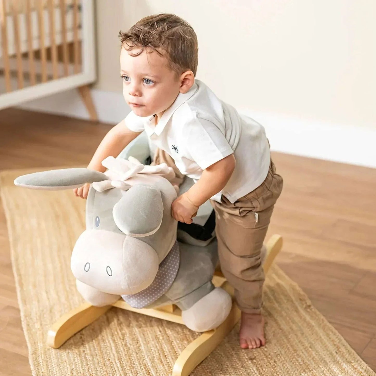 Nattou Cappuccino Donkey Rocker - mezetto ebebek ebebek