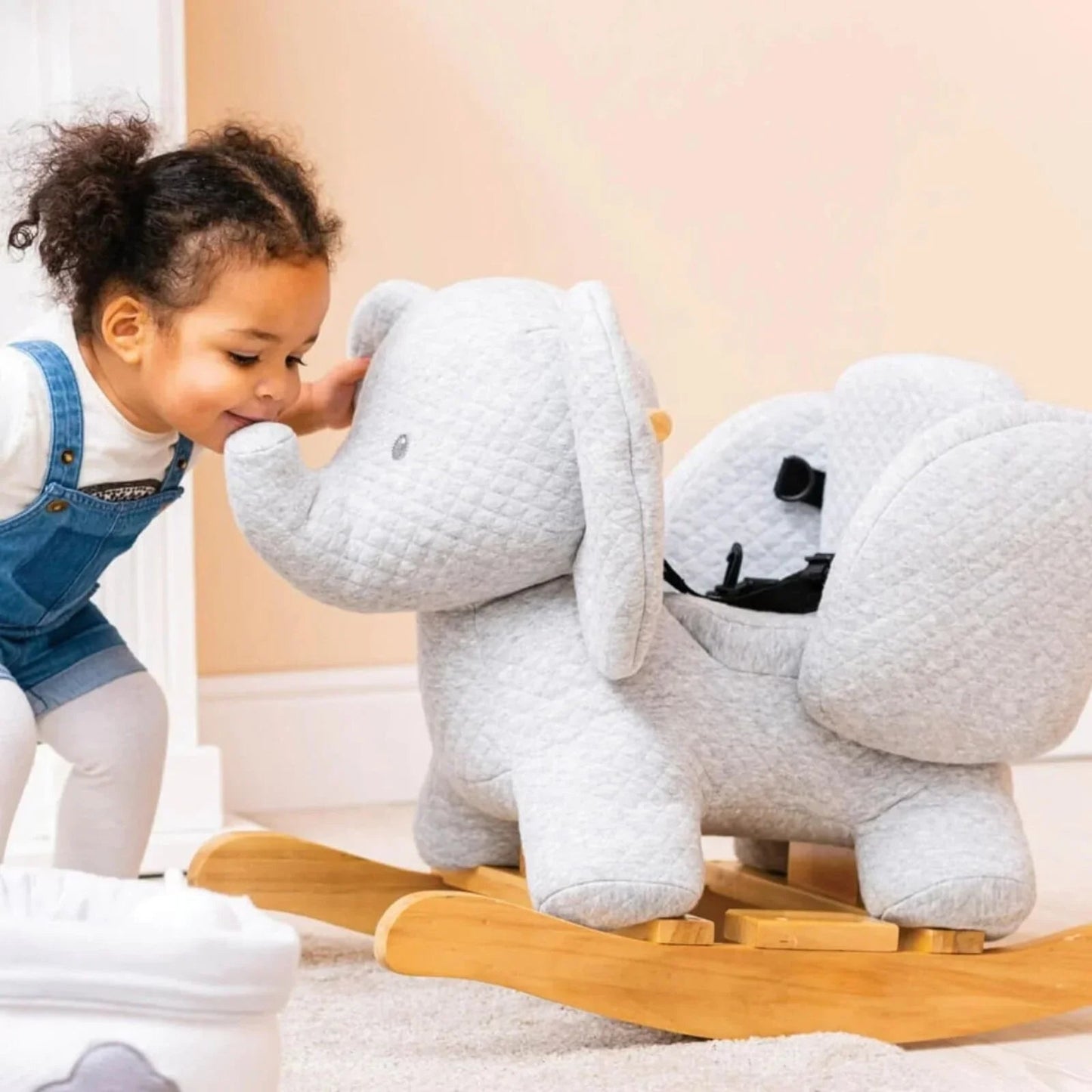 Nattou Tembo Cotton Elephant Rocker - mezetto ebebek ebebek