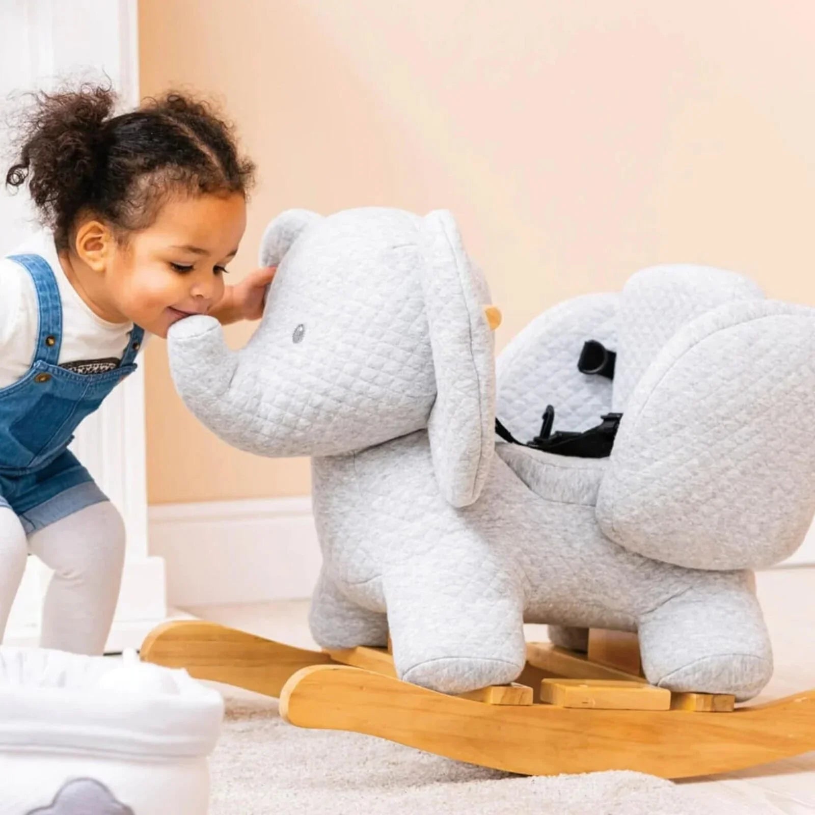 Nattou Tembo Cotton Elephant Rocker - mezetto ebebek ebebek